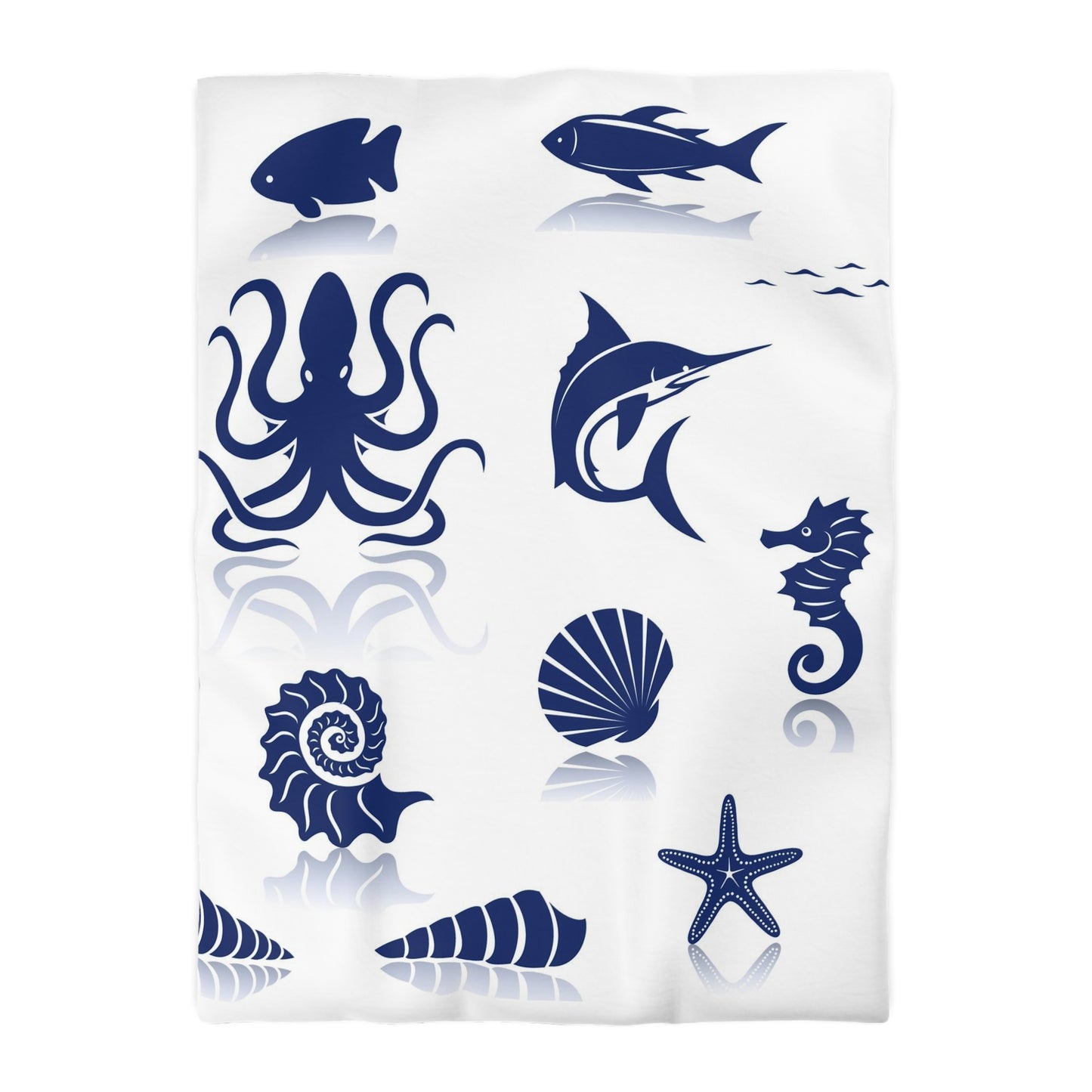 Nautical Microfiber Duvet Cover