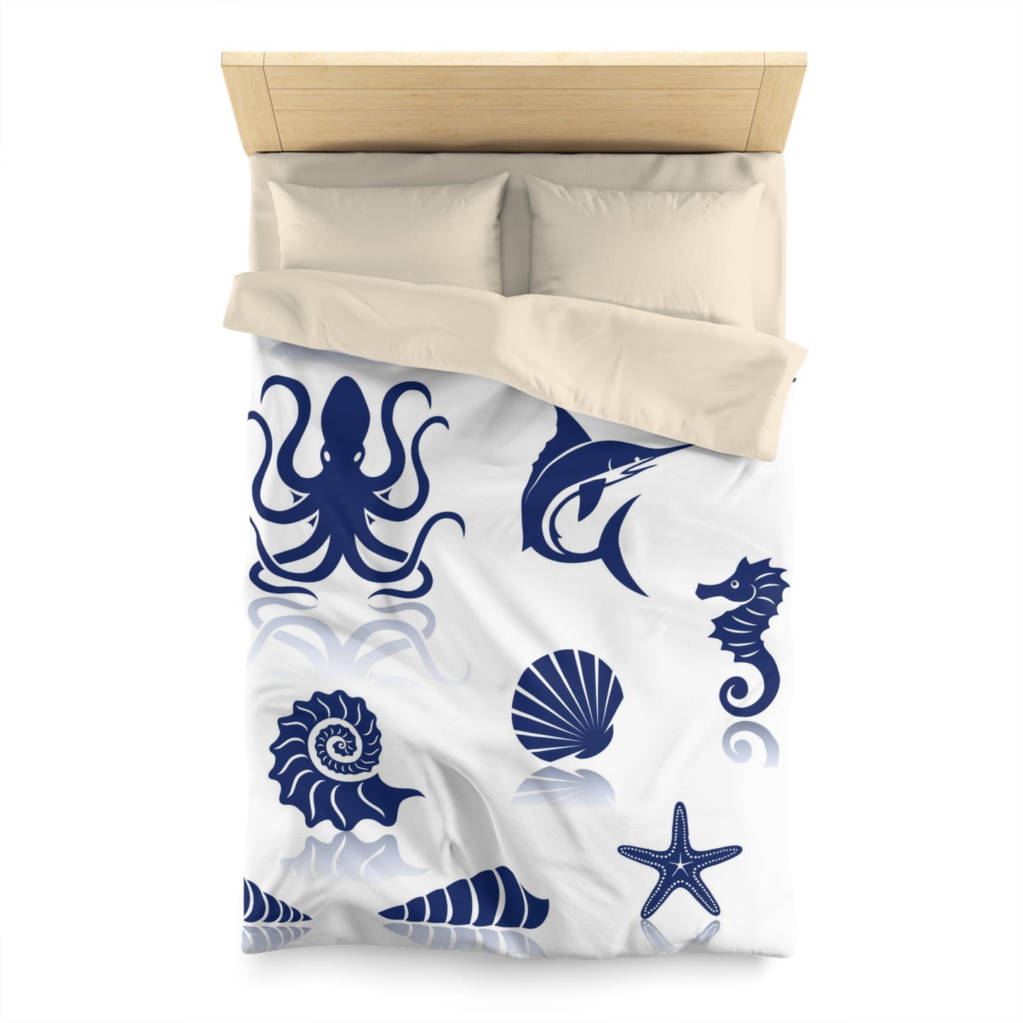 Nautical Microfiber Duvet Cover