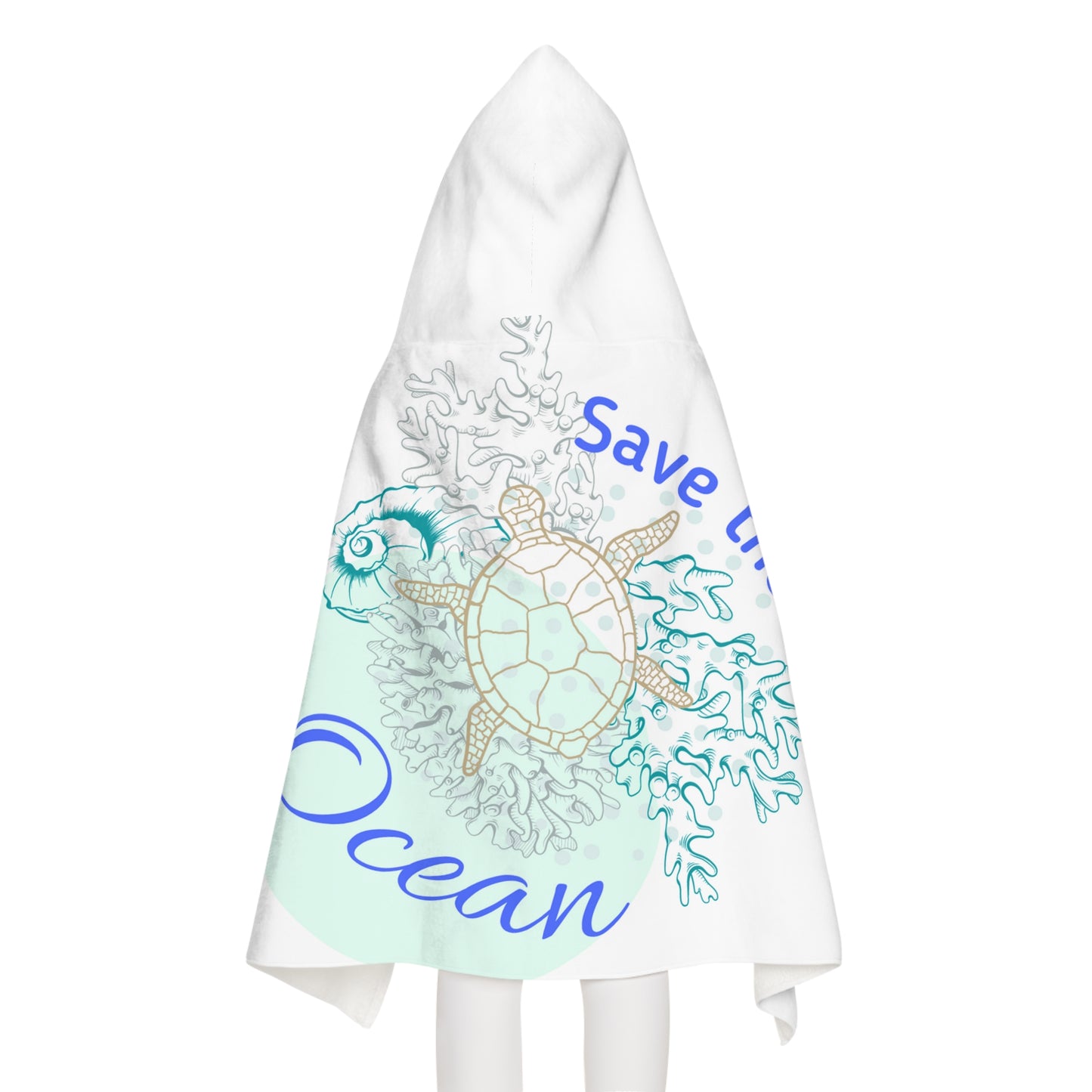 TURTLE Youth Hooded Towel