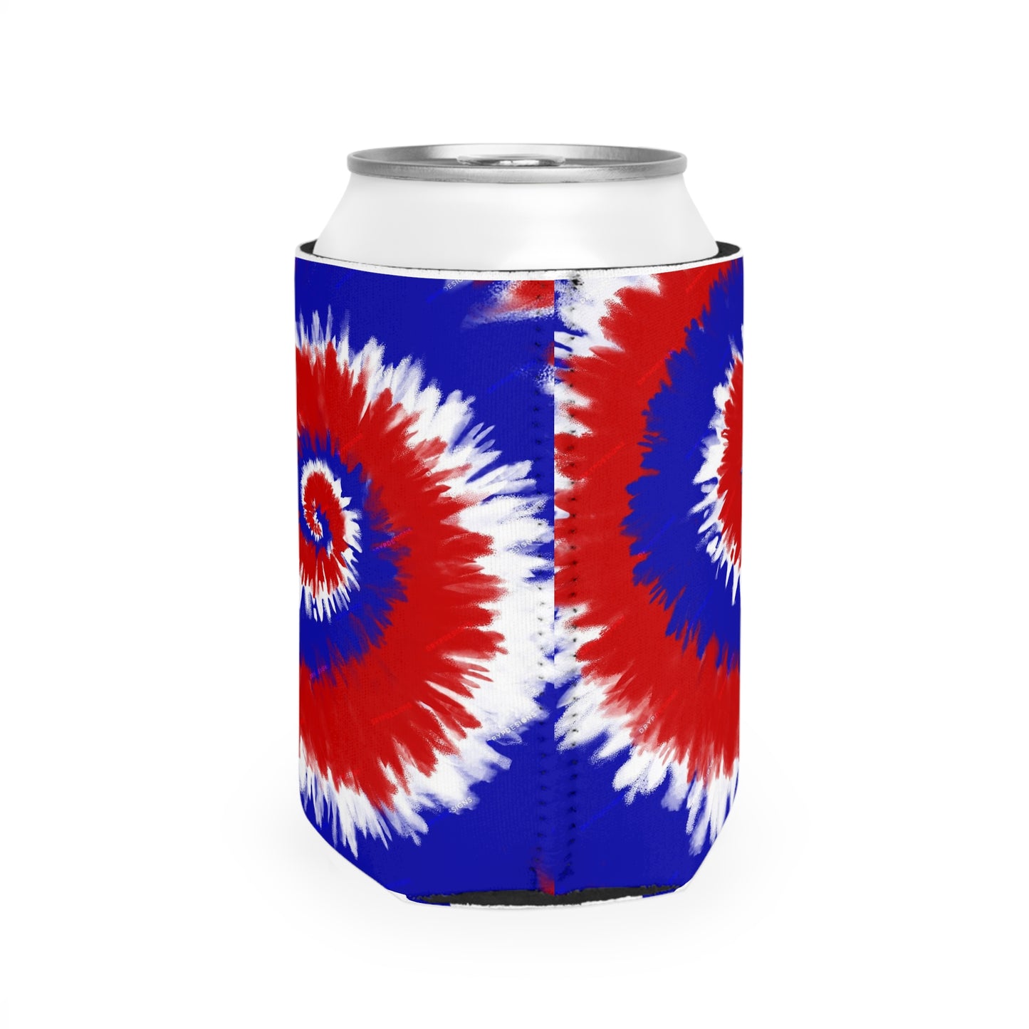 RED WHITE BLUE Can Cooler Sleeve