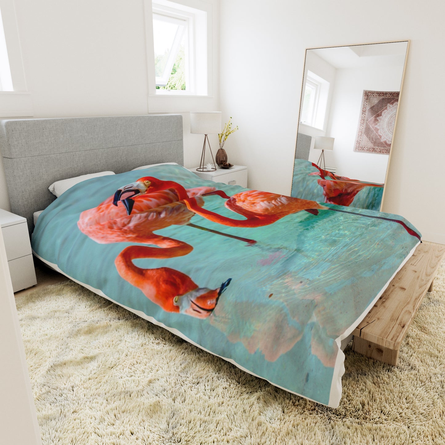 FLAMINGO Duvet Cover