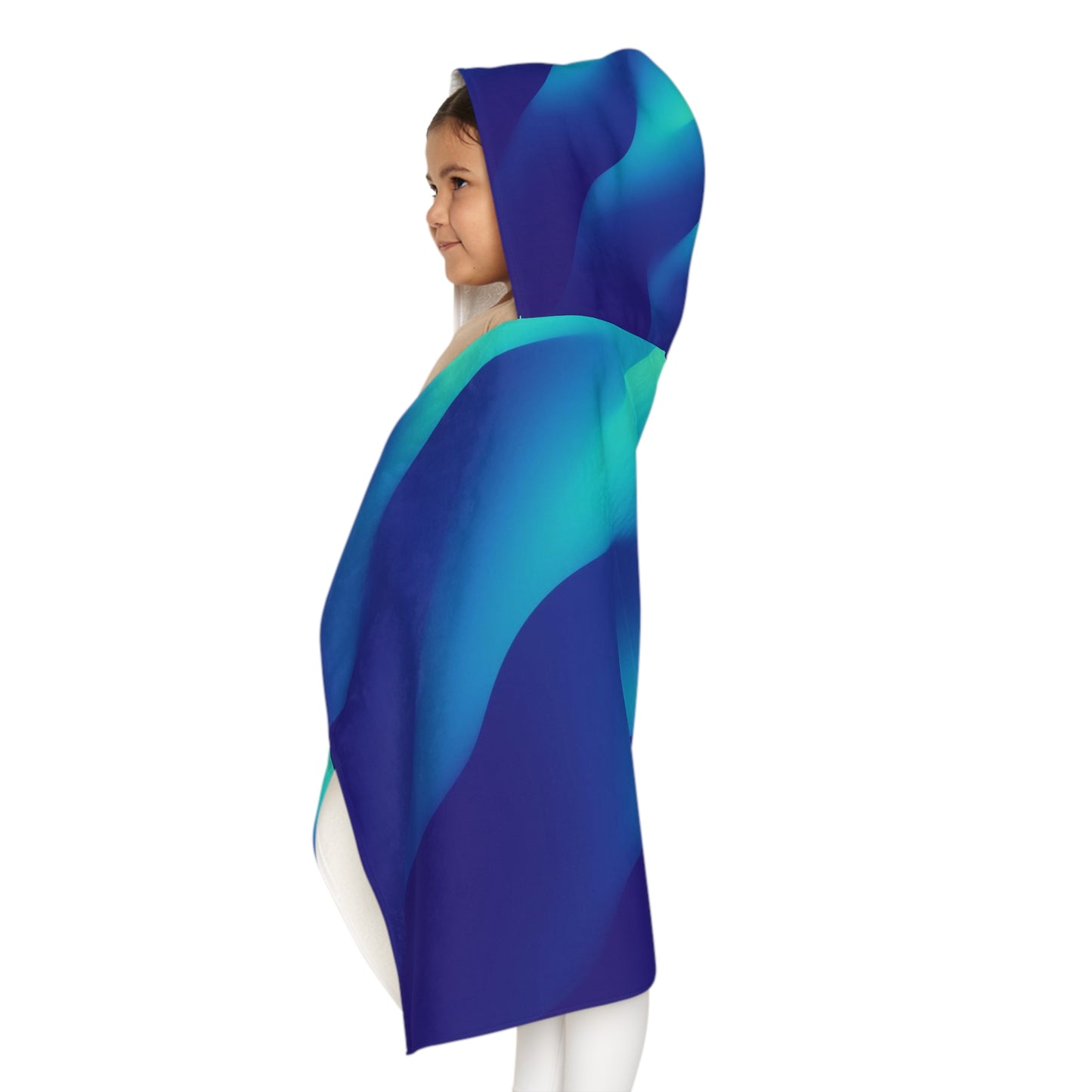 Blue Youth Hooded Towel