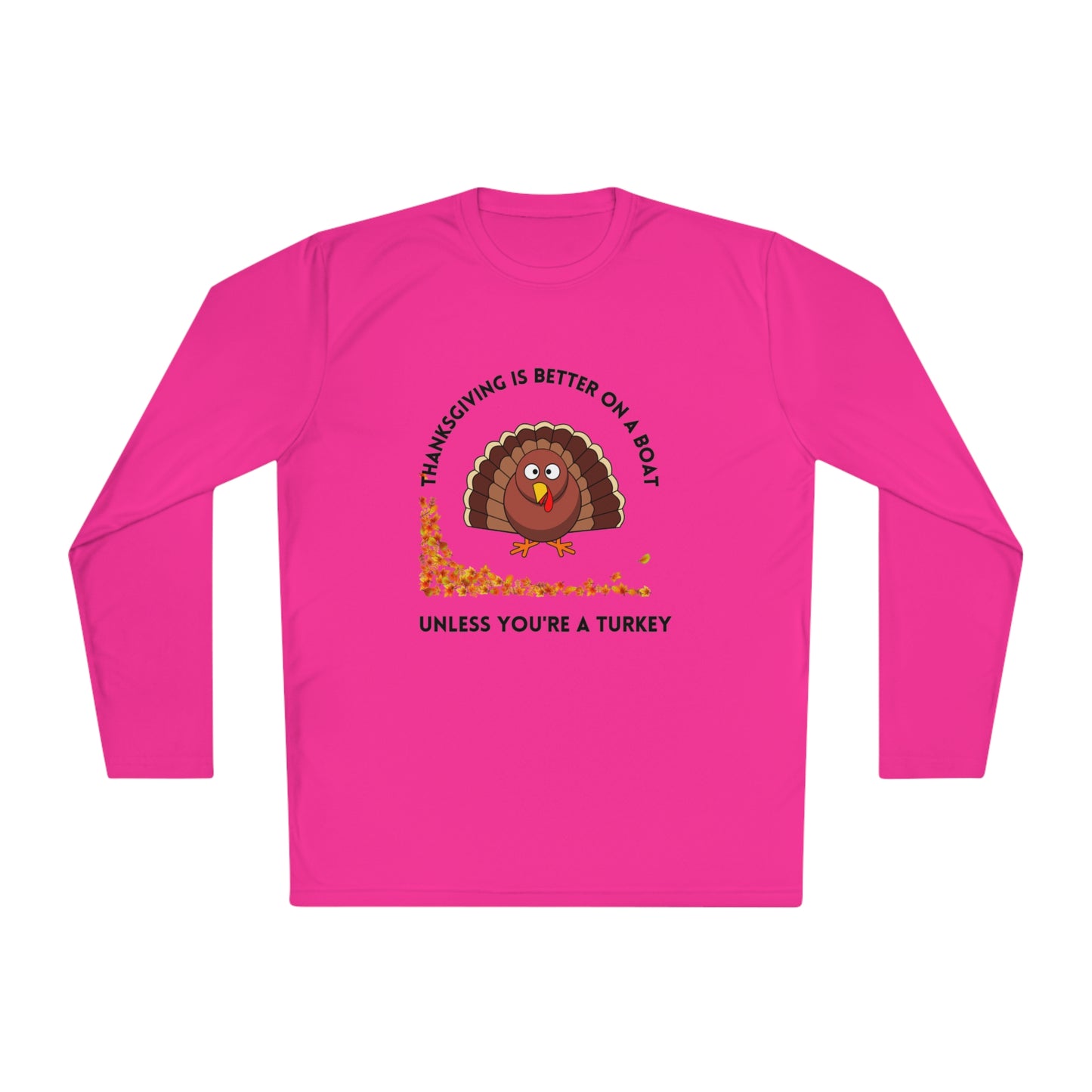 Thanksgiving Unisex Lightweight Long Sleeve Tee