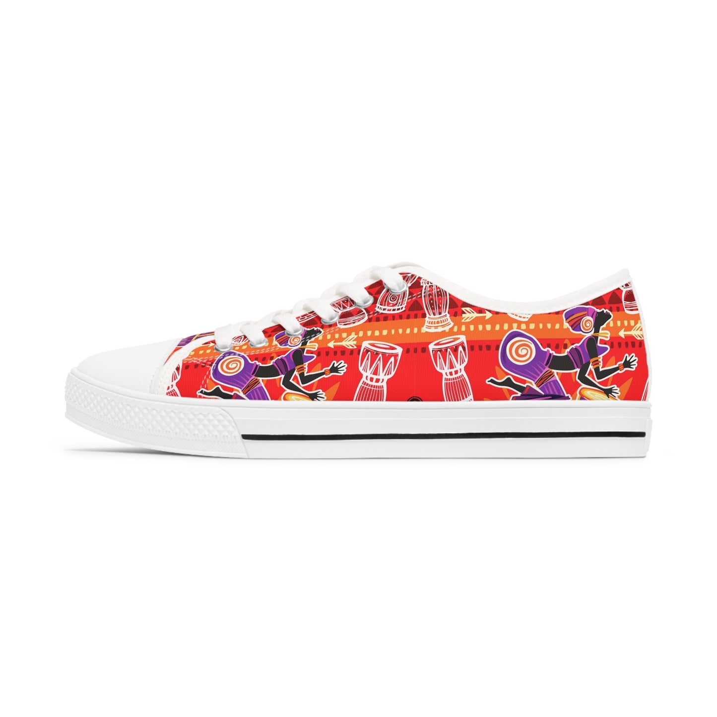 AFRICAN Women's Low Top Sneakers