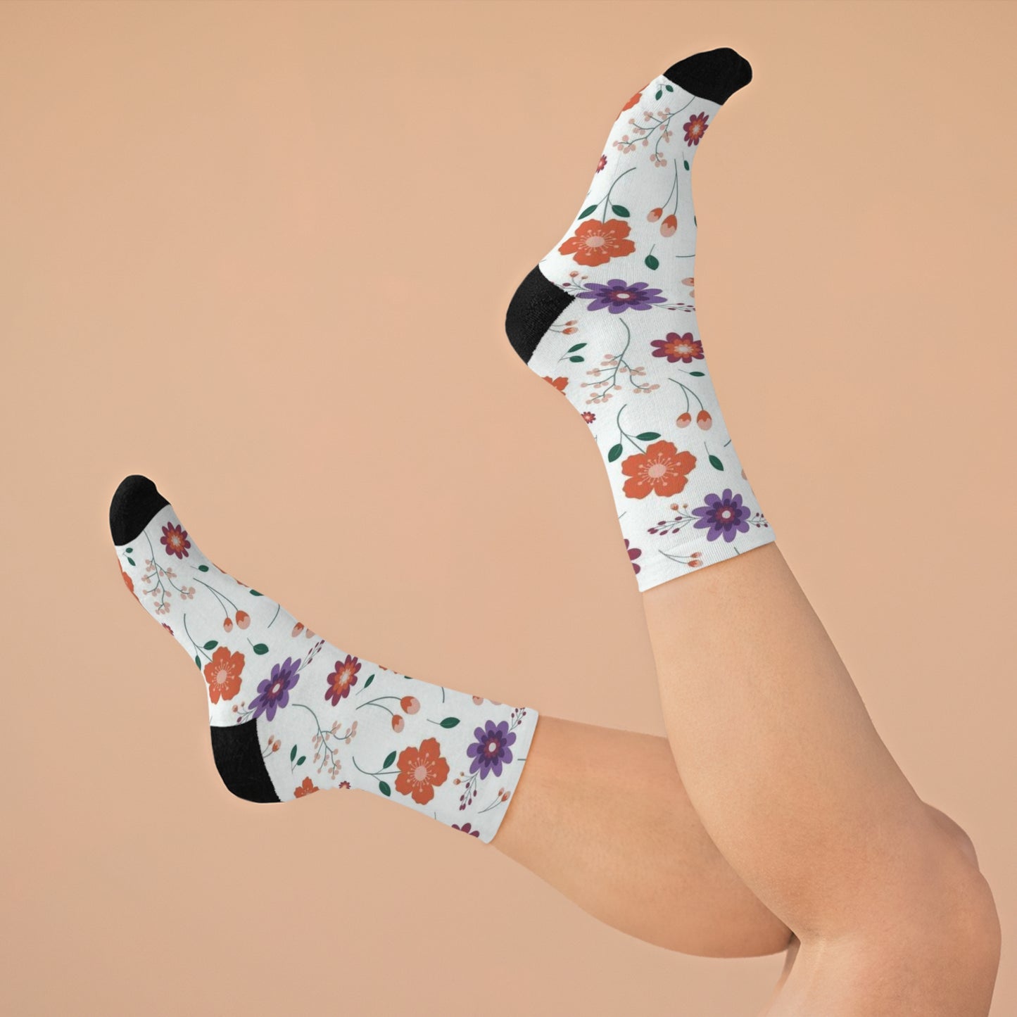 FLOWERS Recycled Poly Socks