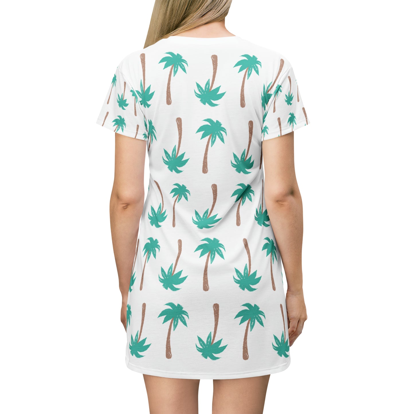 PALM TREE T-Shirt Dress