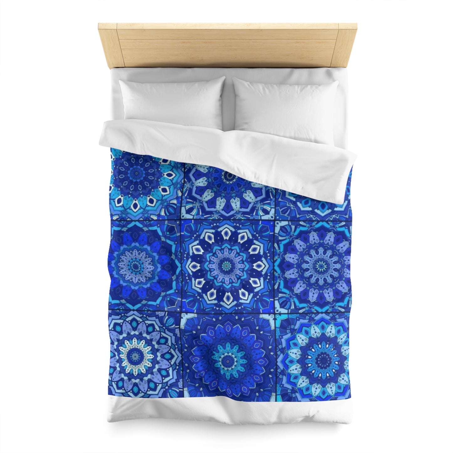 BLUE NAUTICAL Microfiber Duvet Cover