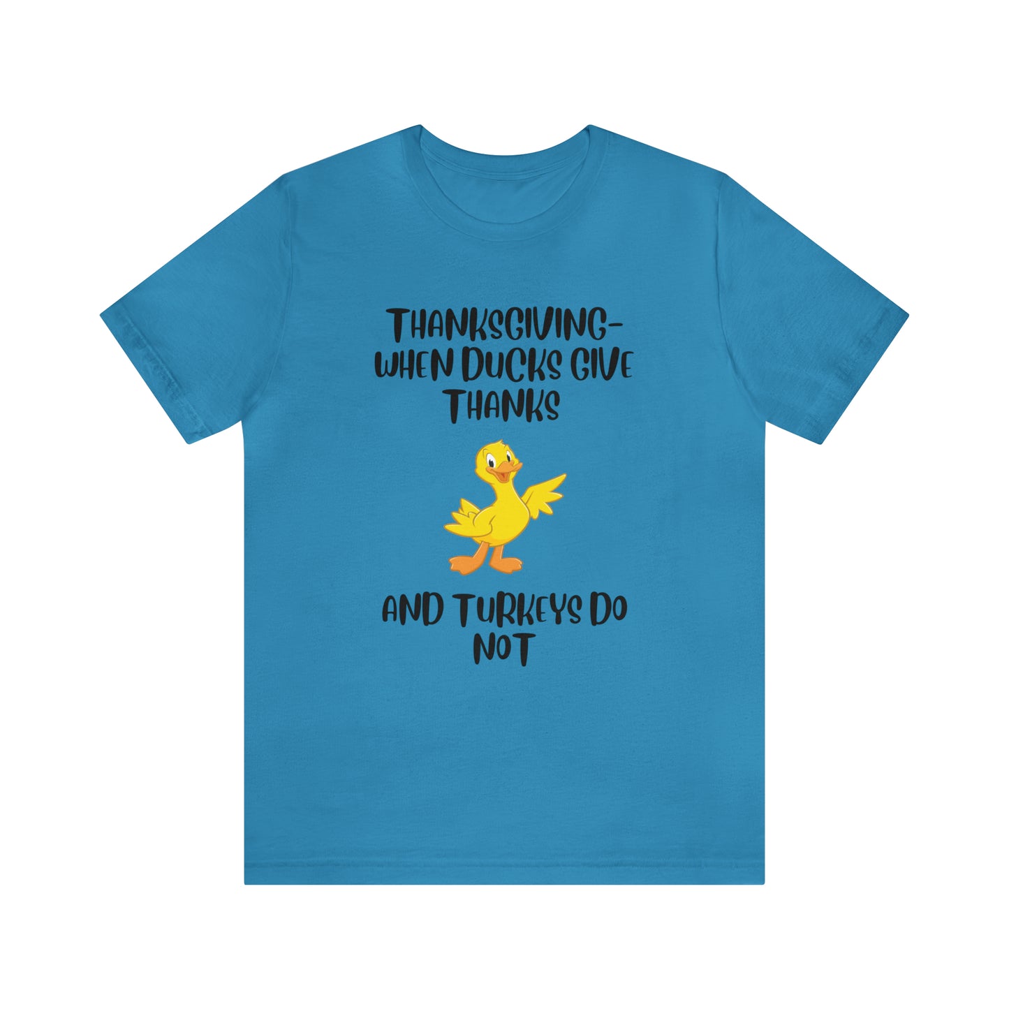 DUCK Unisex Jersey Short Sleeve Tee