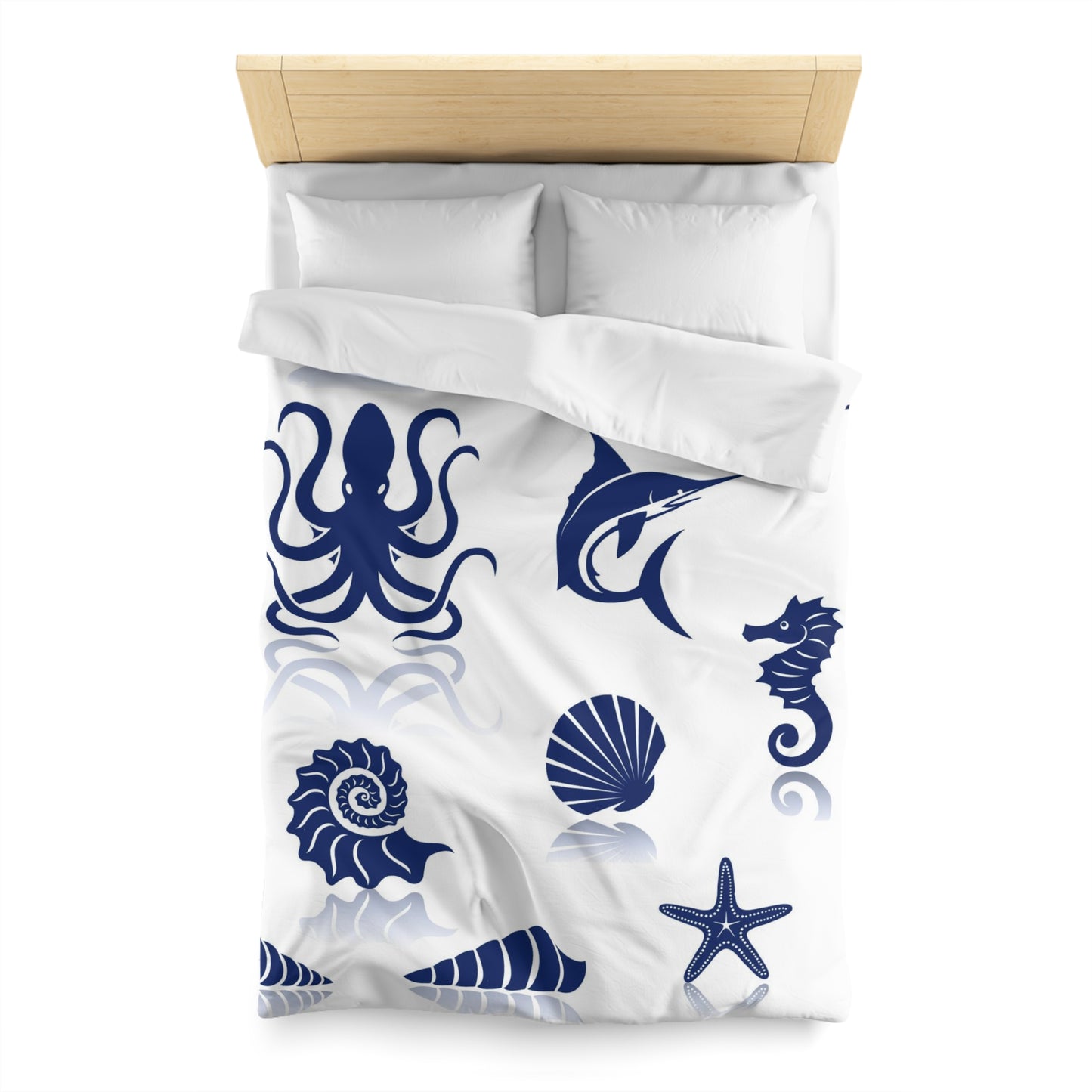 Nautical Microfiber Duvet Cover