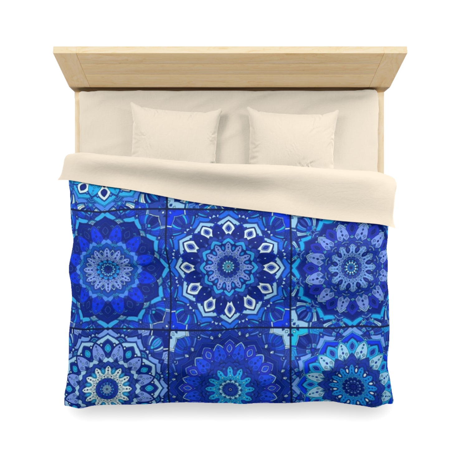 BLUE NAUTICAL Microfiber Duvet Cover