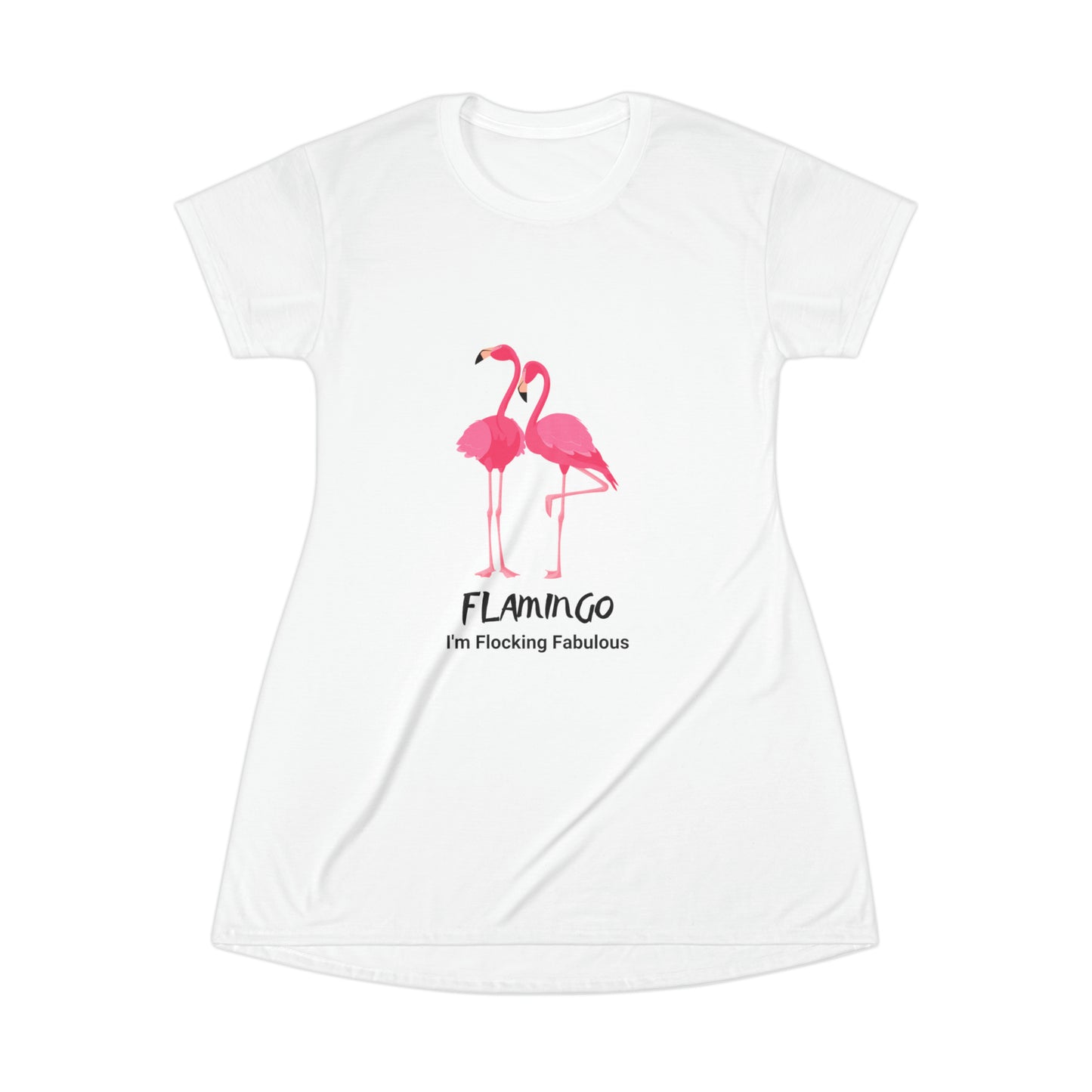 FAB FLAMINGO T-Shirt Dress