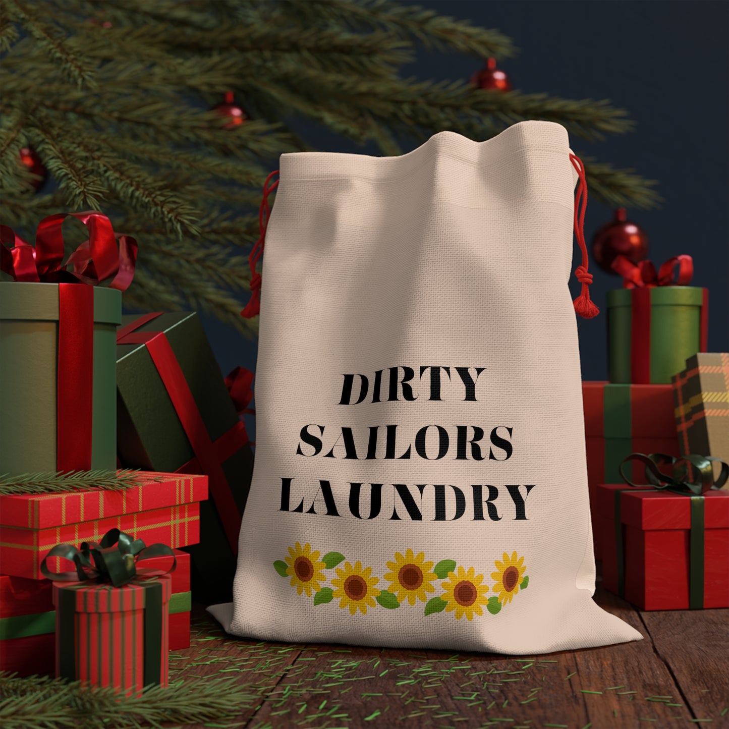 Sailors Dirty Laundry Linen Bag