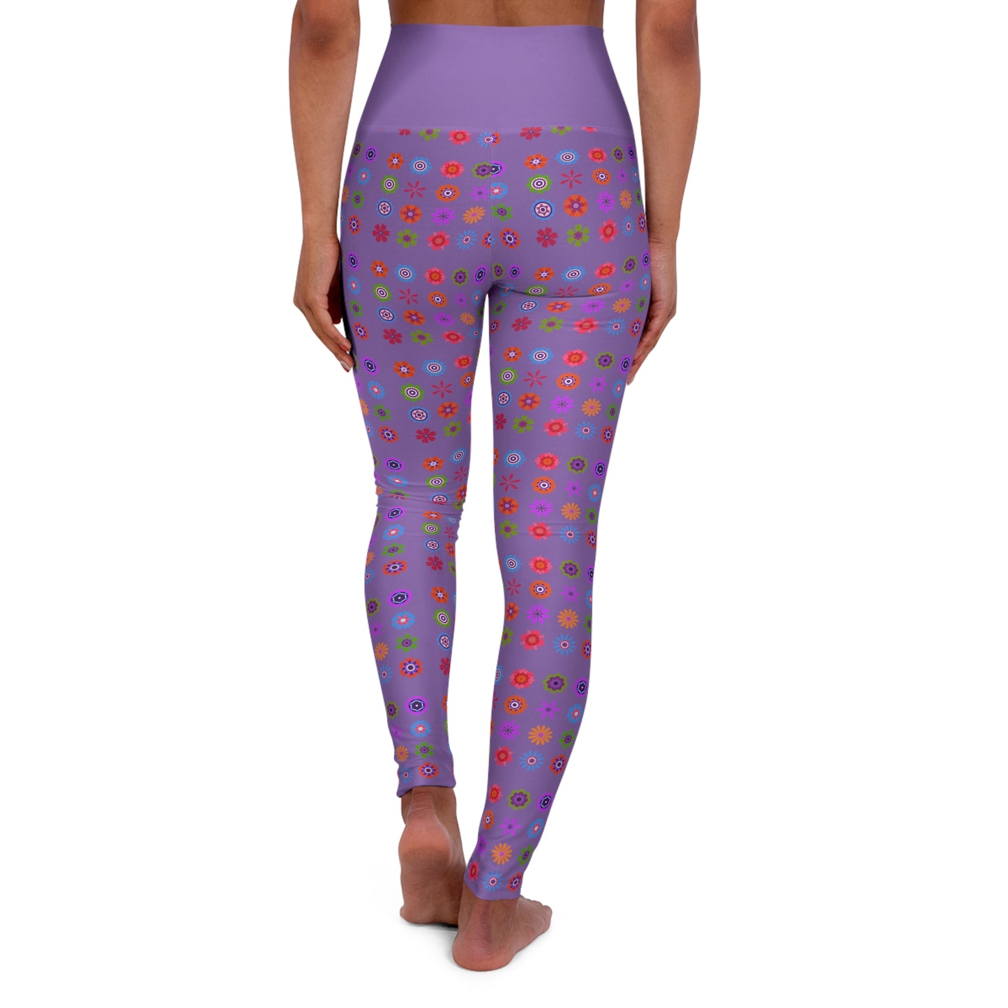 PURPLE High Waisted Yoga Leggings