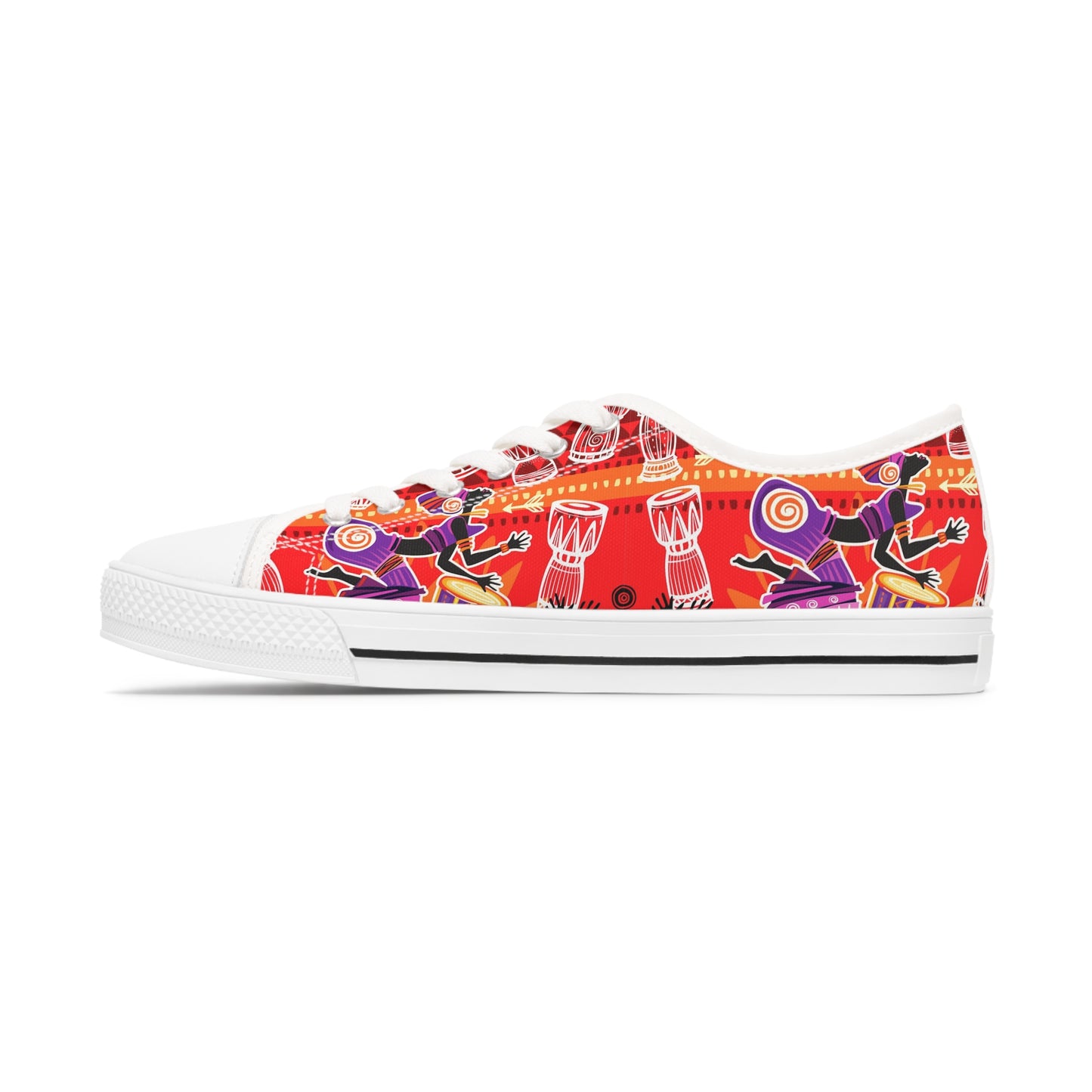 AFRICAN Women's Low Top Sneakers