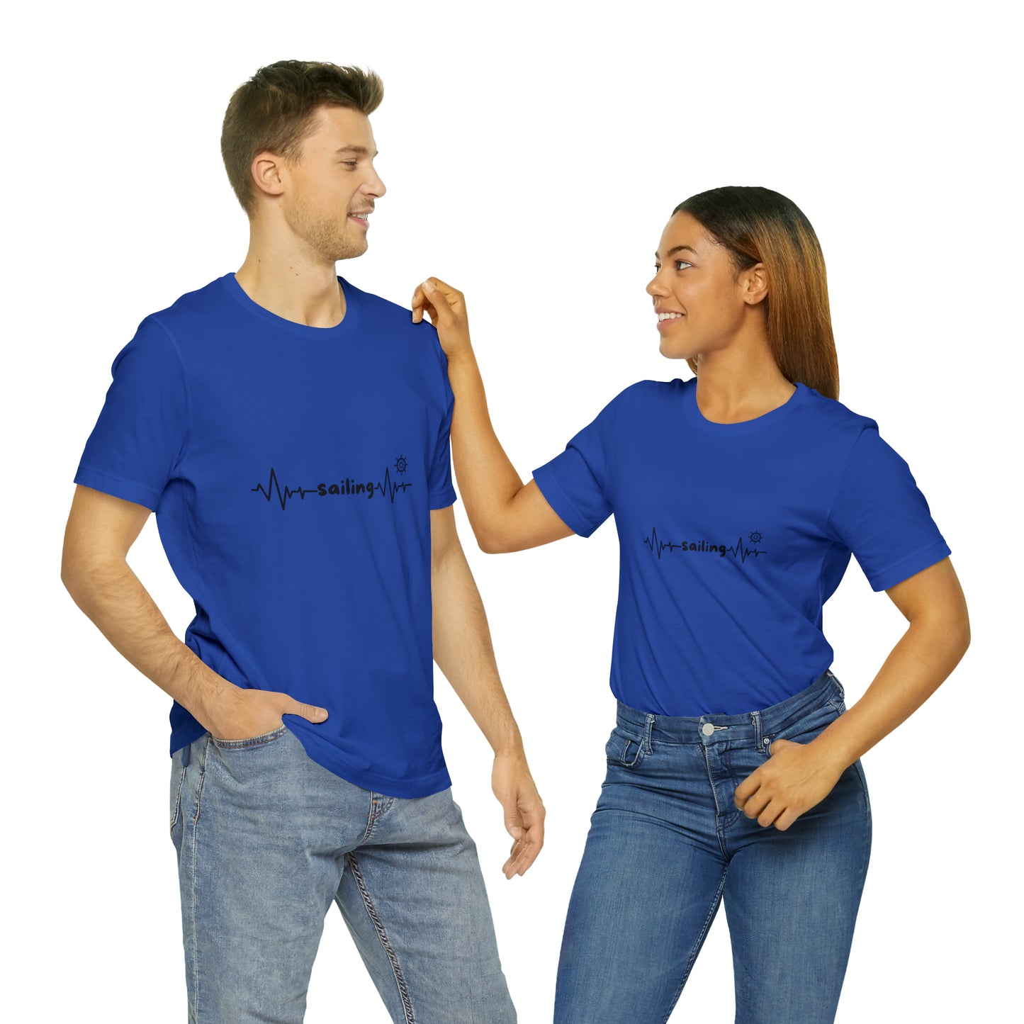 HEARTBEAT Unisex Jersey Short Sleeve Tee