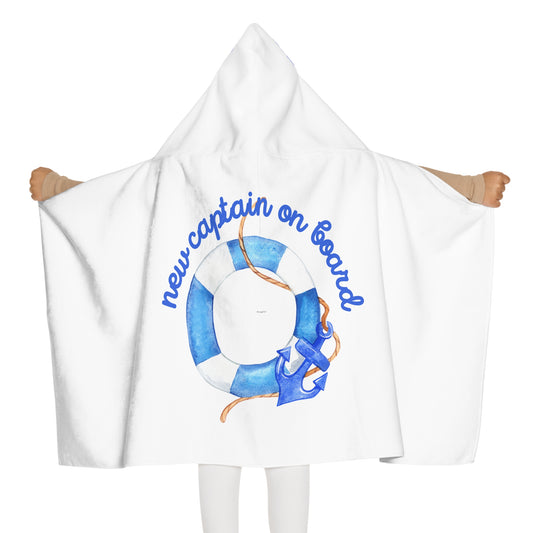 NEW CAPTAIN Youth Hooded Towel