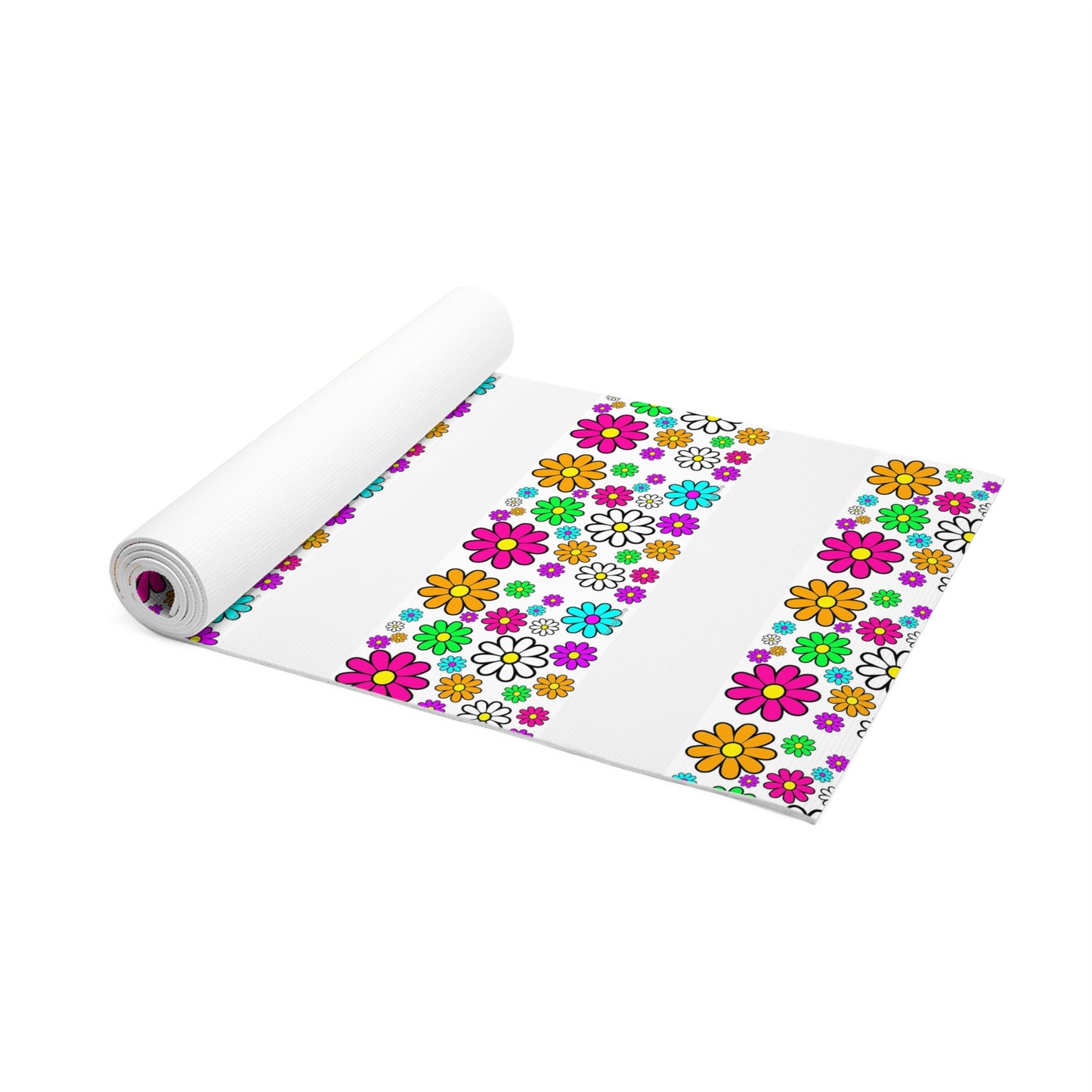 FUNKY FLOWER Foam Yoga Mat