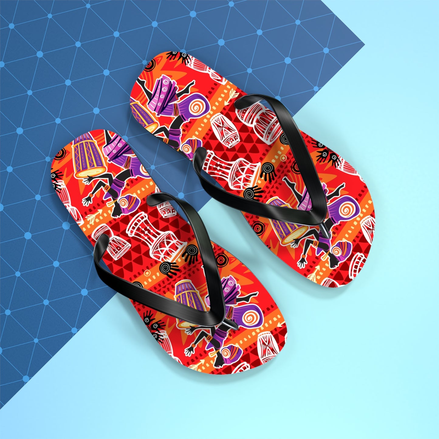 AFRICAN Flip Flops