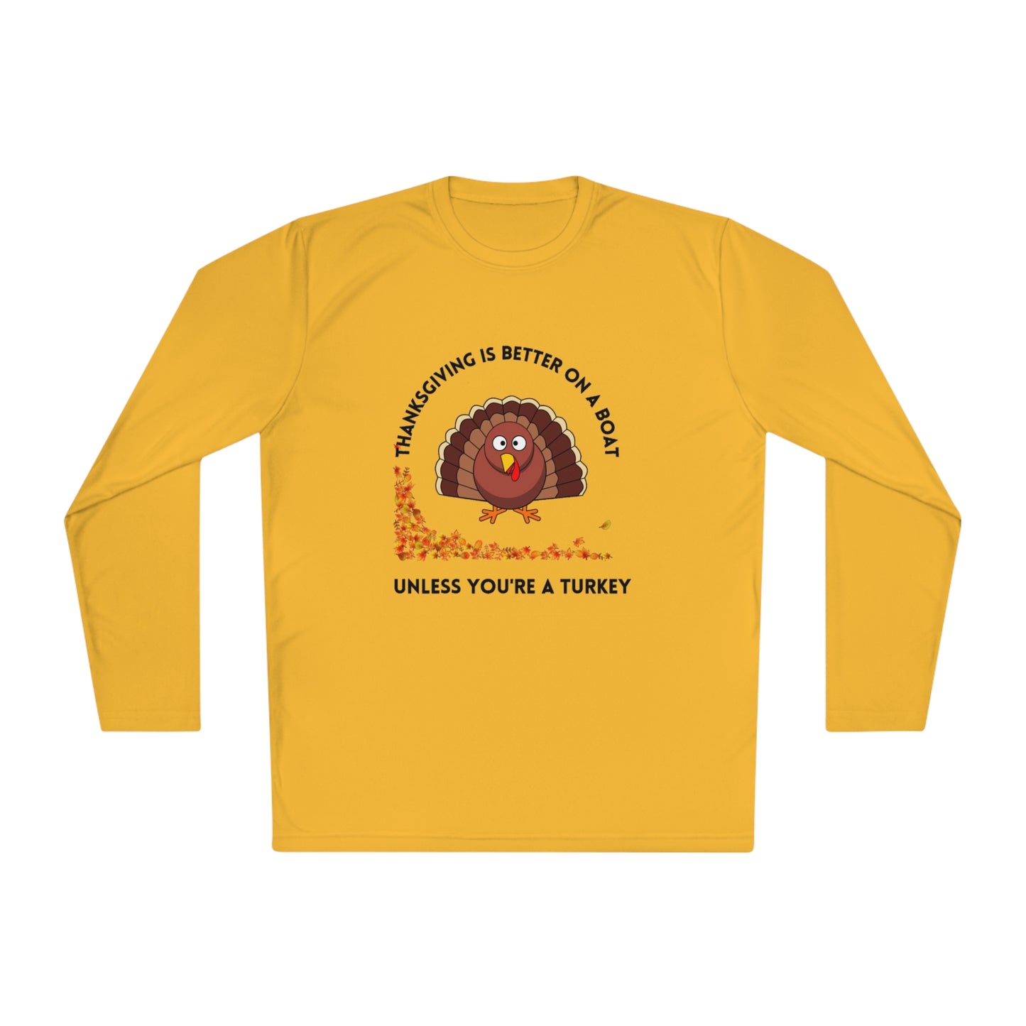 Thanksgiving Unisex Lightweight Long Sleeve Tee