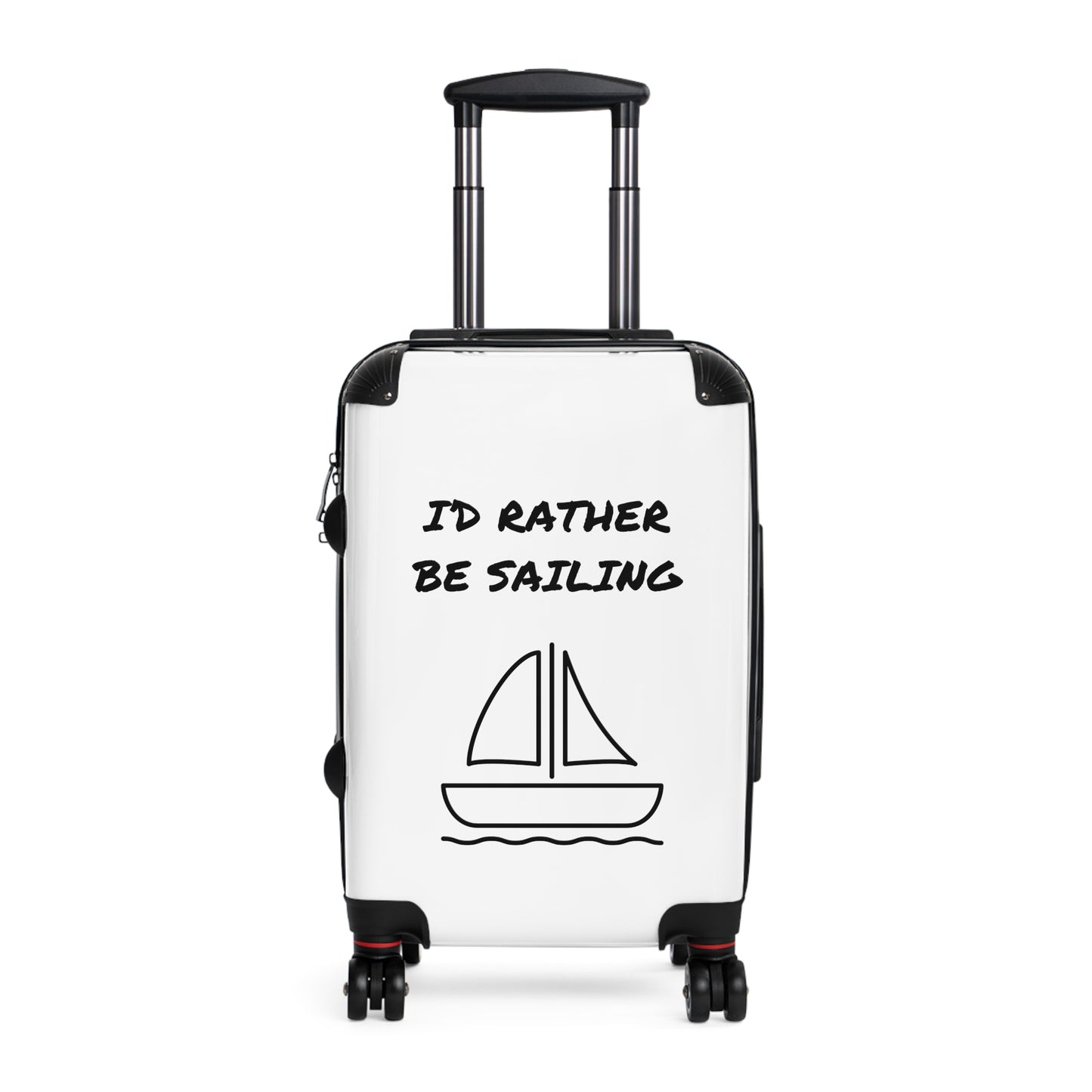 I'D RATHER BE SAILING Suitcase