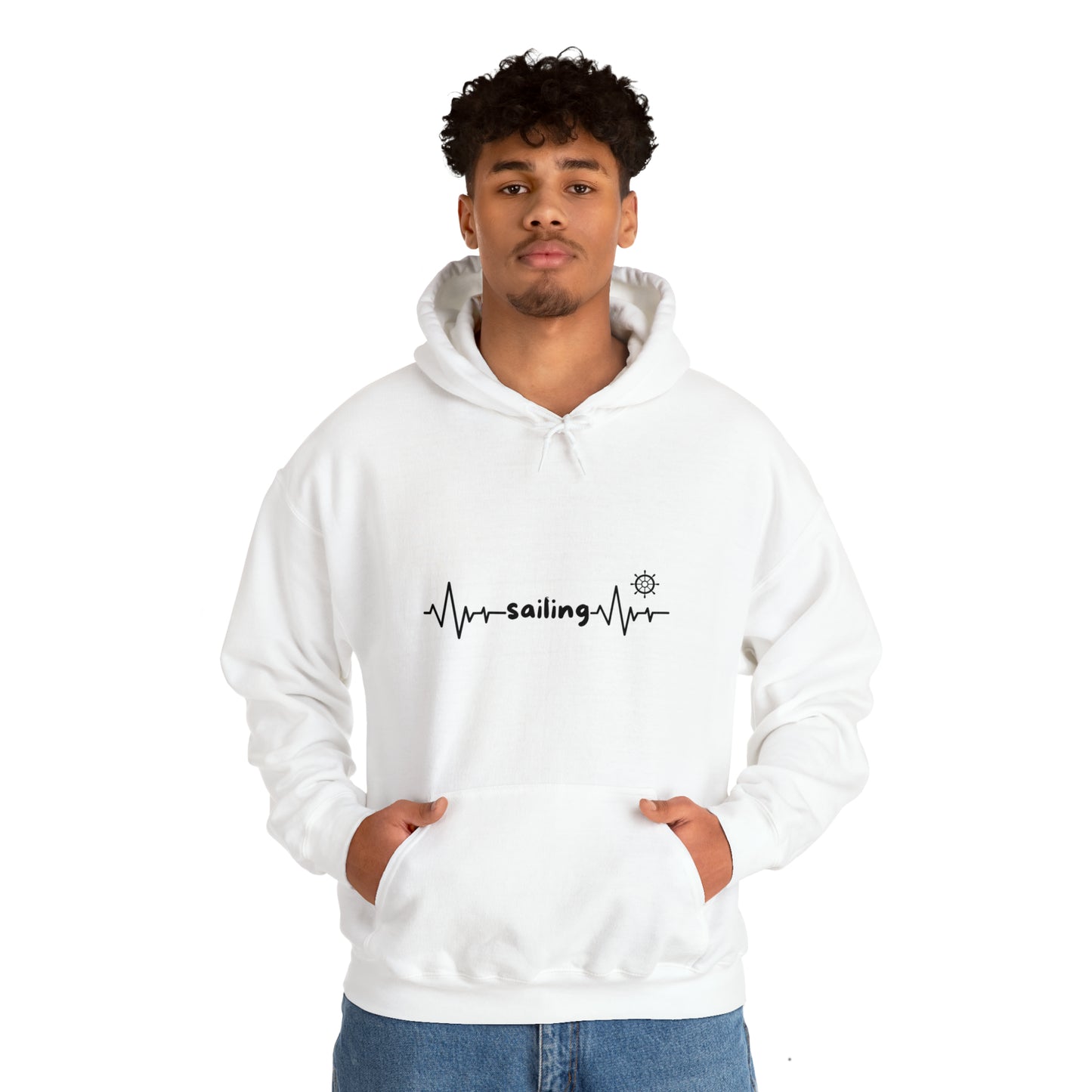 HEARTBEAT Unisex Heavy Blend™ Hooded Sweatshirt