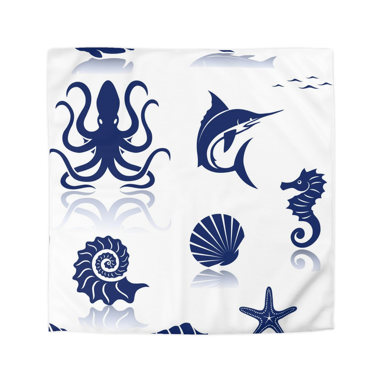 Nautical Microfiber Duvet Cover