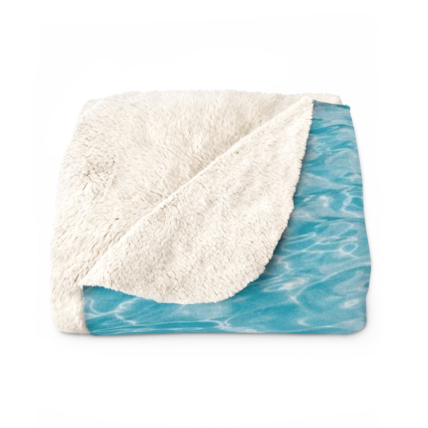 Water Sherpa Fleece Blanket