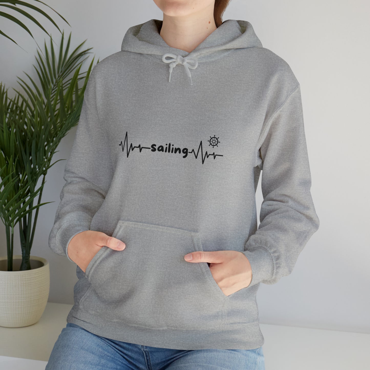 HEARTBEAT Unisex Heavy Blend™ Hooded Sweatshirt