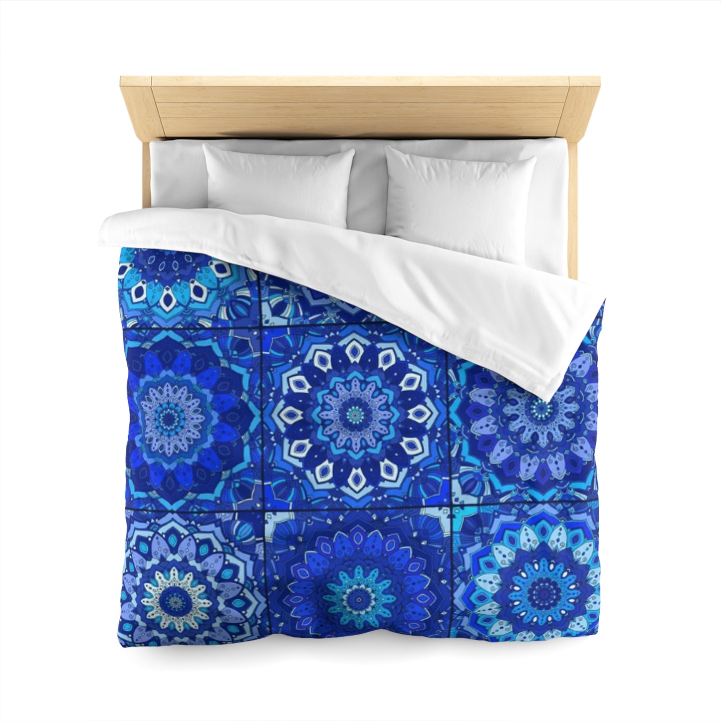 BLUE NAUTICAL Microfiber Duvet Cover