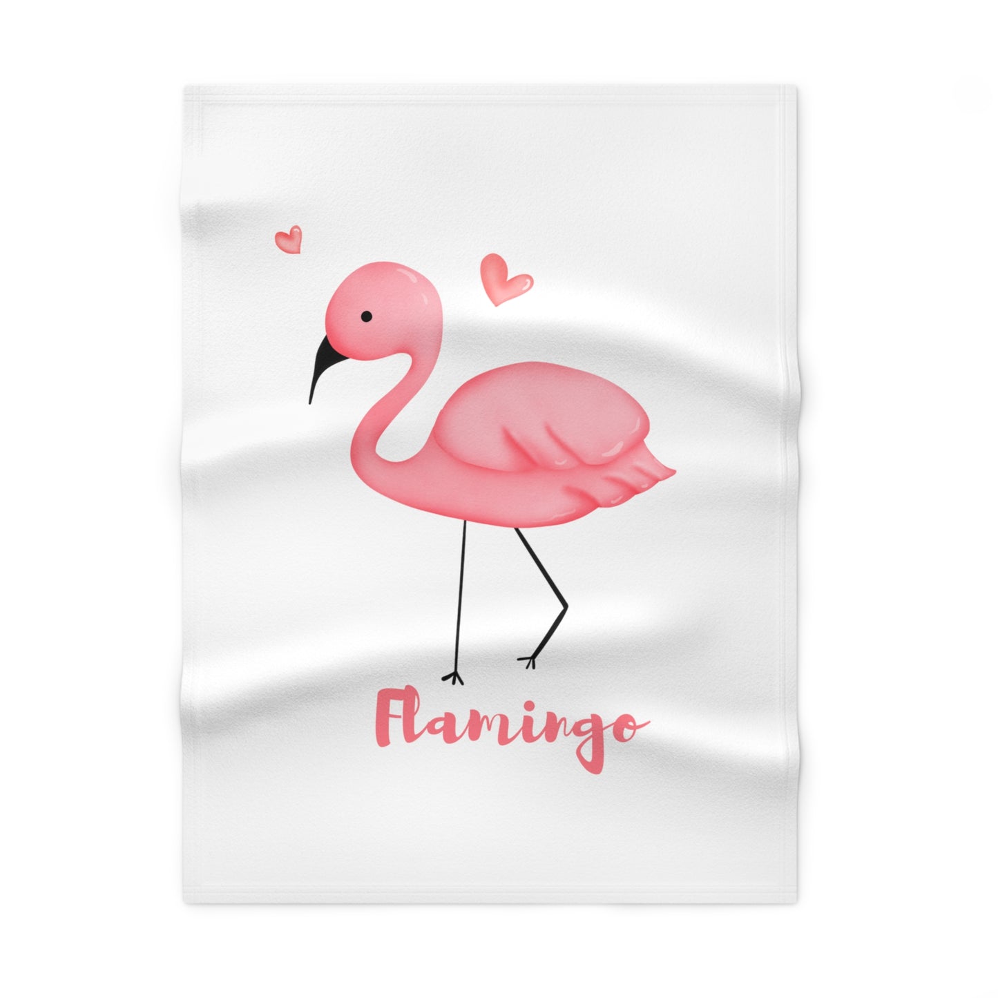 FLAMINGO Soft Fleece Baby Blanket