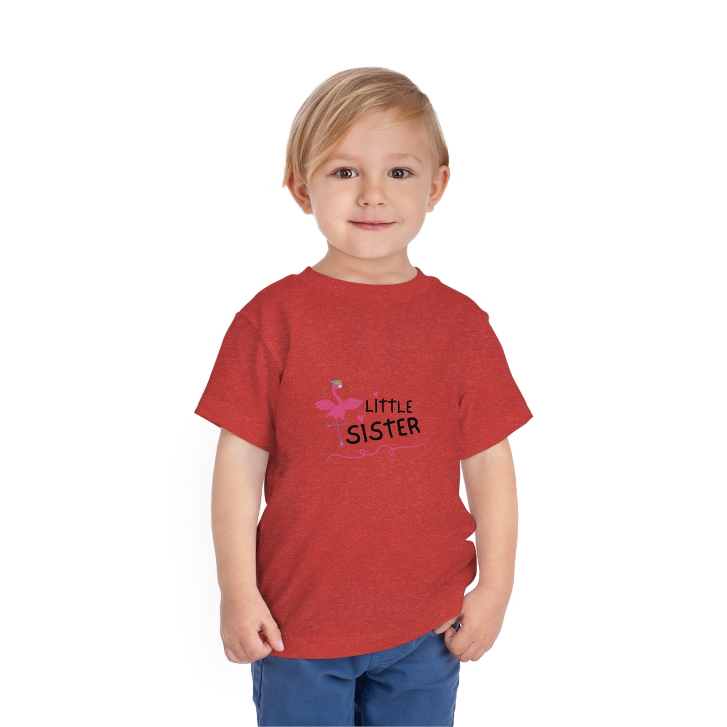 LITTLE SISTER Toddler Short Sleeve Tee