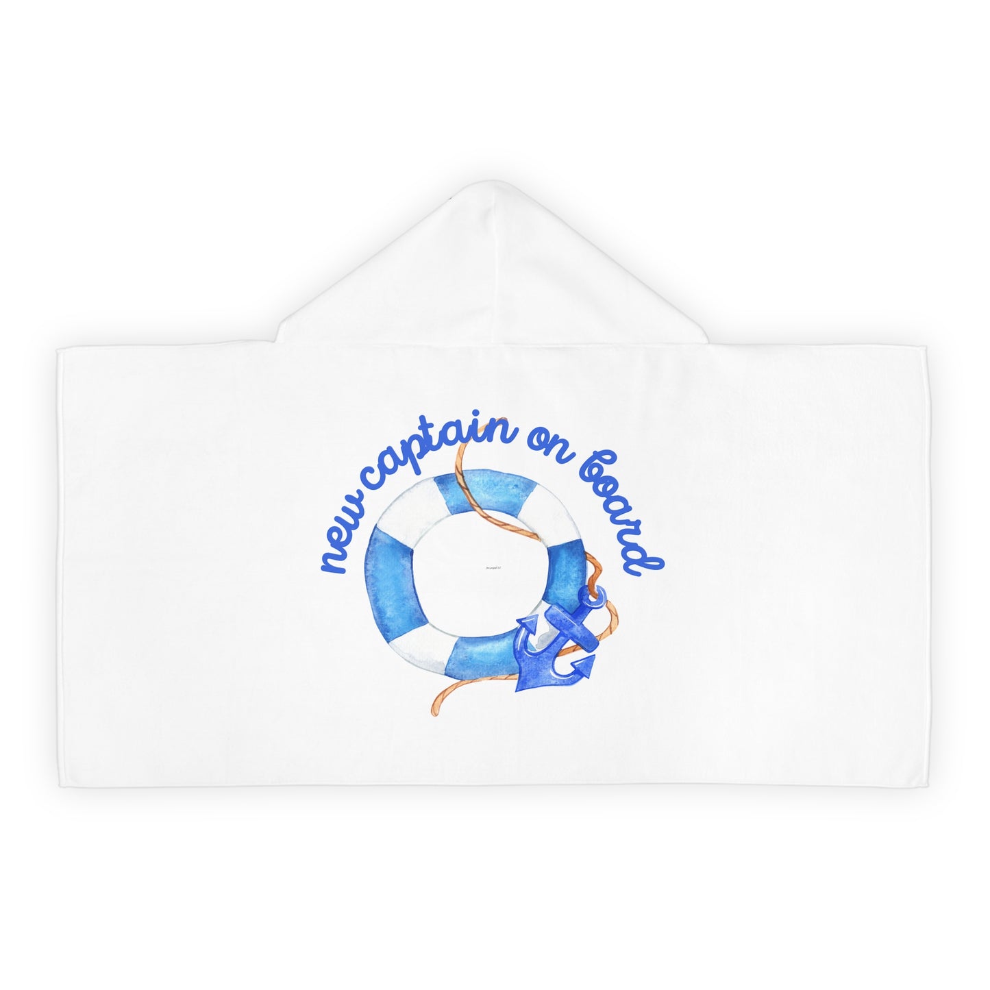 NEW CAPTAIN Youth Hooded Towel