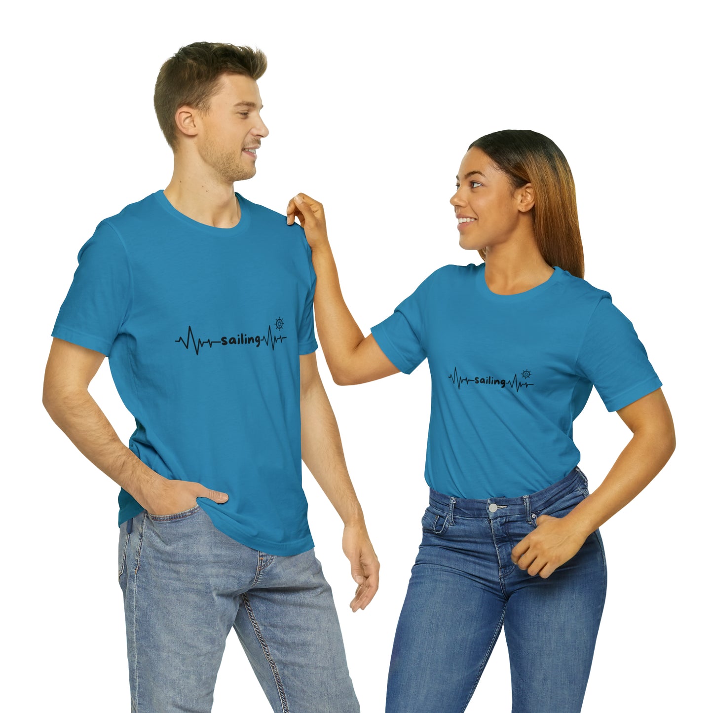 HEARTBEAT Unisex Jersey Short Sleeve Tee