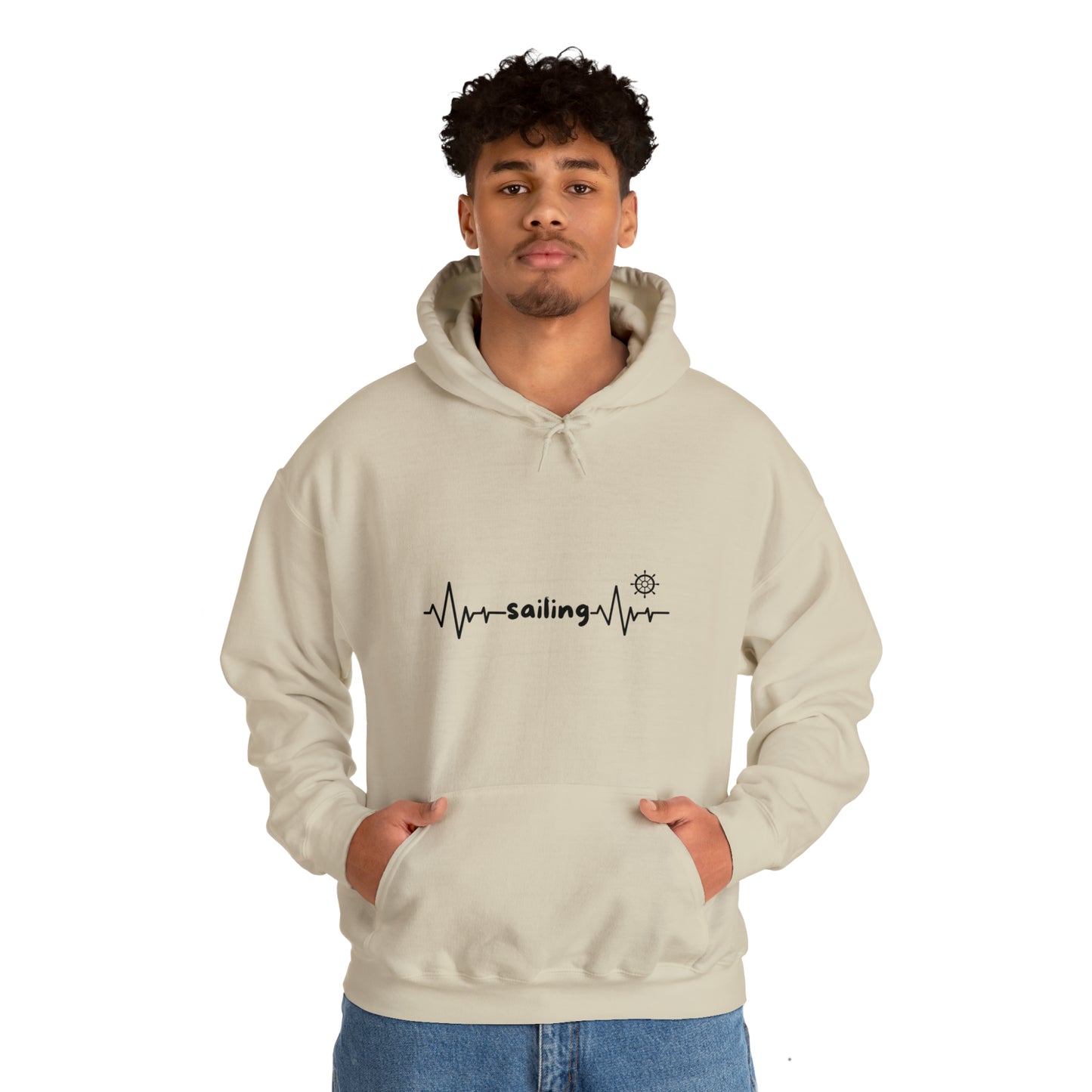 HEARTBEAT Unisex Heavy Blend™ Hooded Sweatshirt