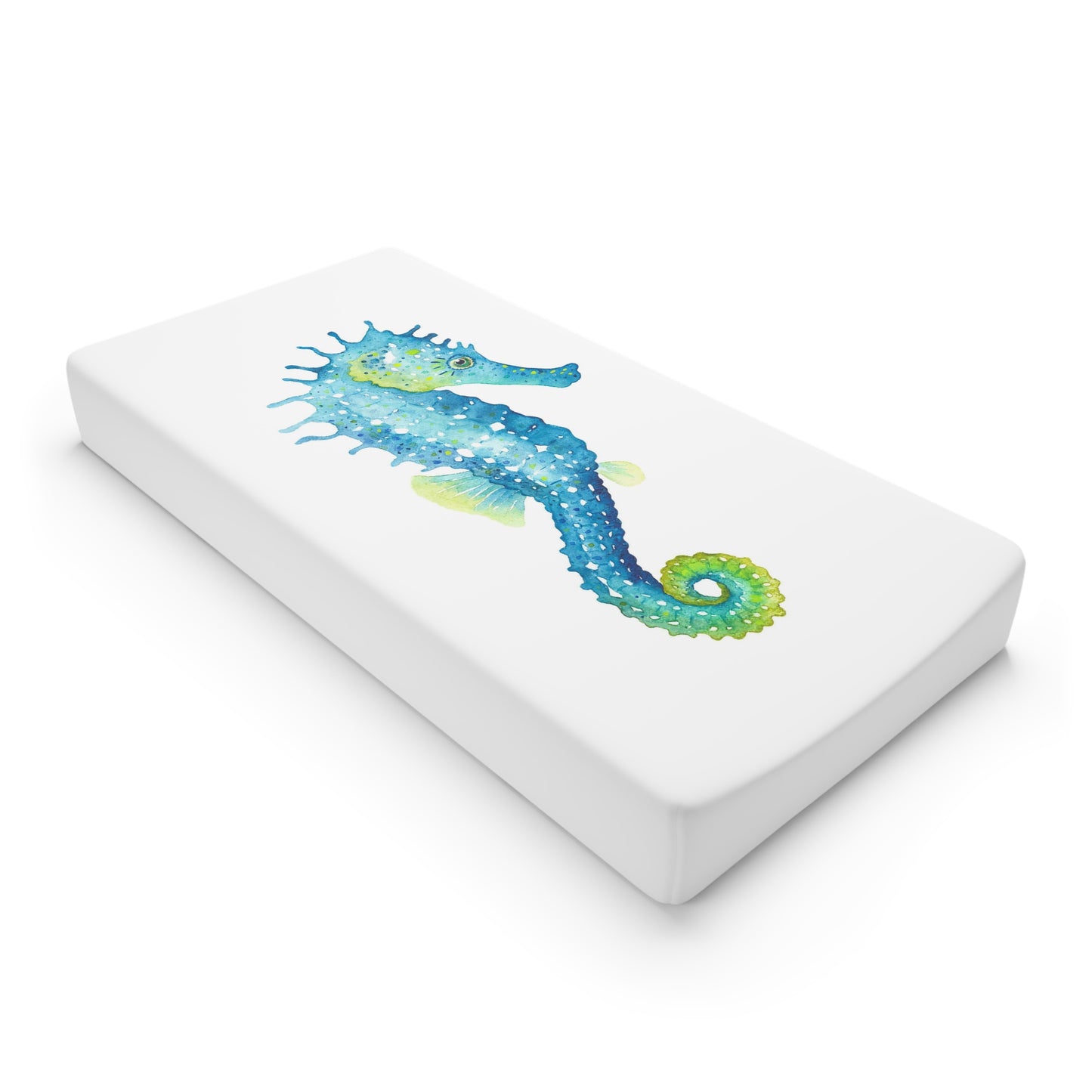 Seahorse Baby Changing Pad Cover