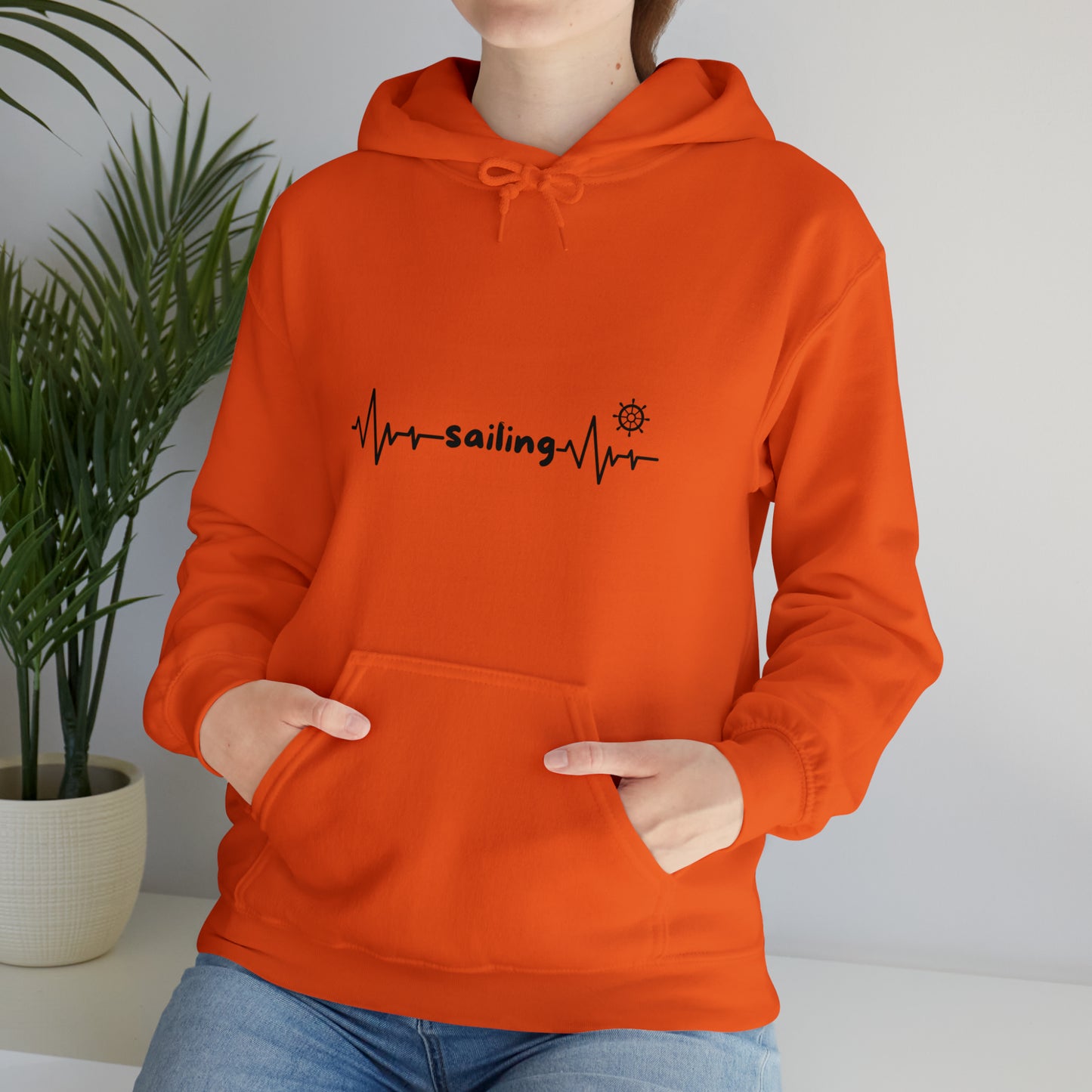 HEARTBEAT Unisex Heavy Blend™ Hooded Sweatshirt