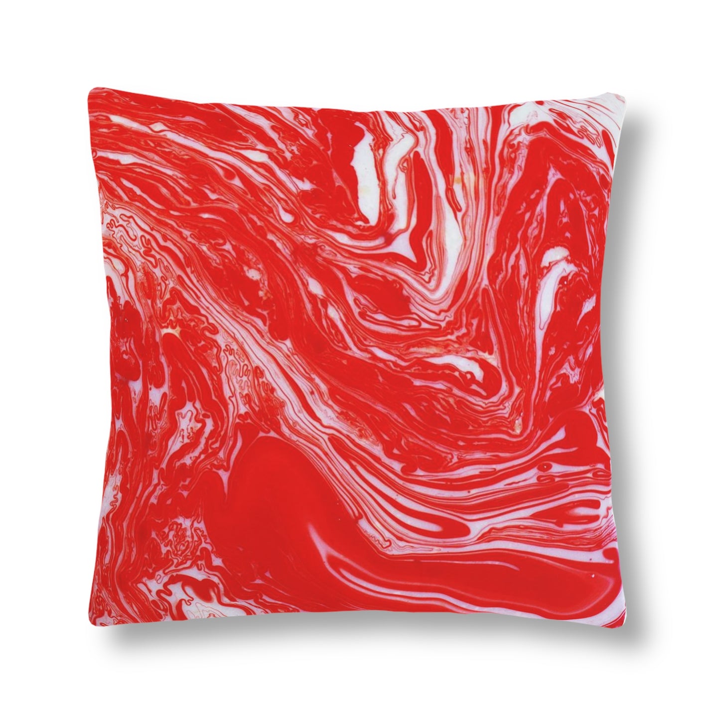 Red and White Waterproof Pillows