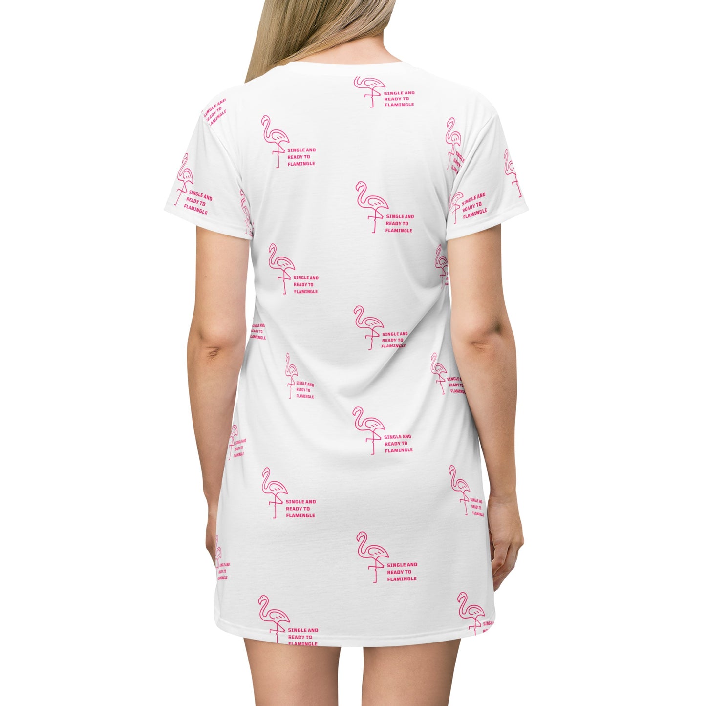 Flamingo T-Shirt Dress