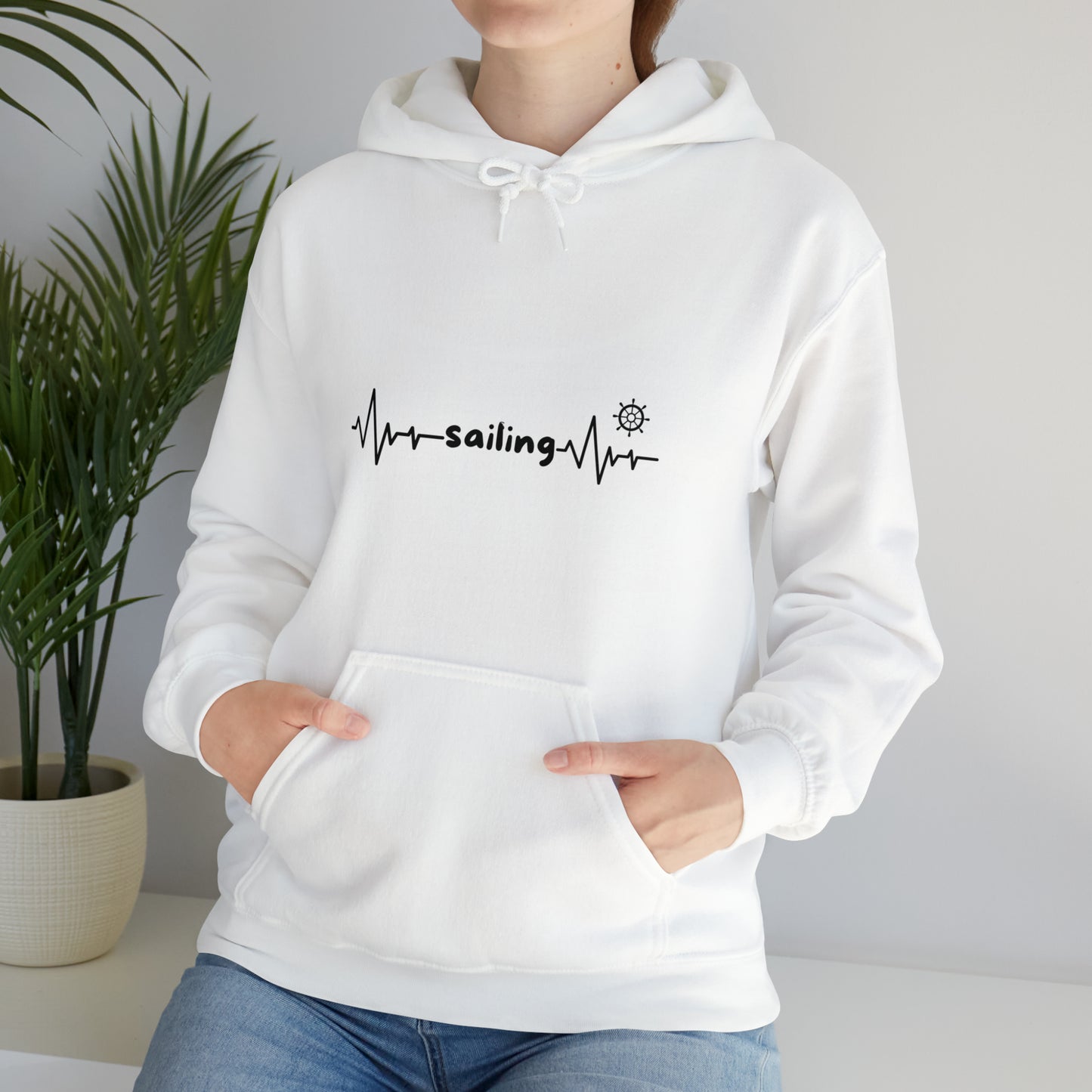 HEARTBEAT Unisex Heavy Blend™ Hooded Sweatshirt