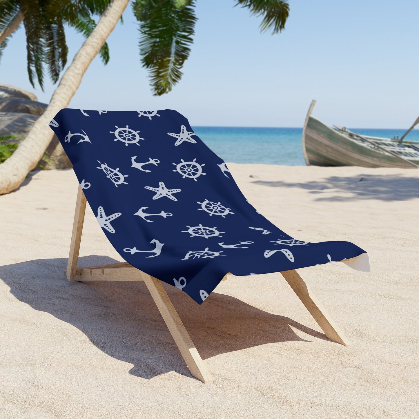 Anchor Beach Towel