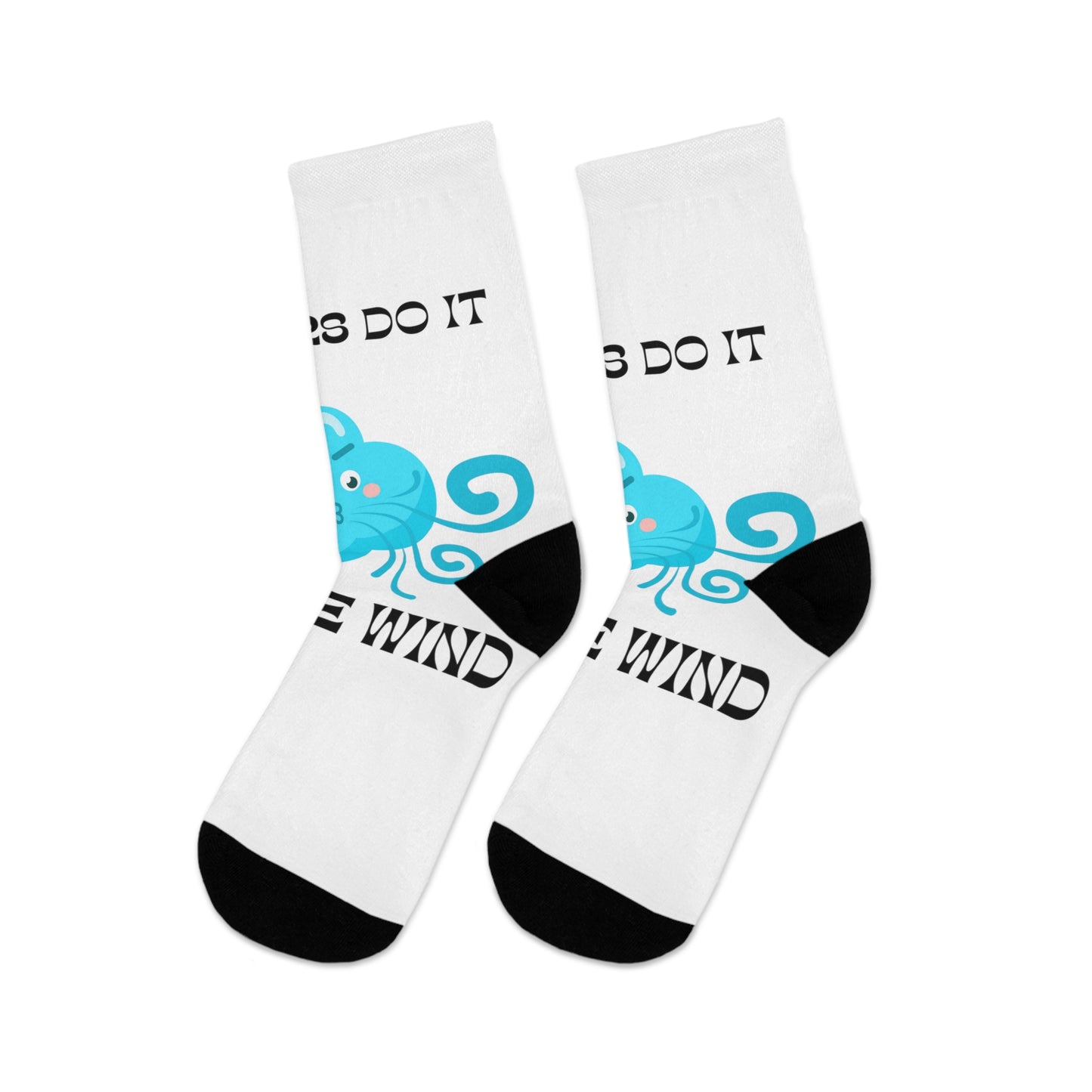 DO IT IN THE WIND Recycled Poly Socks