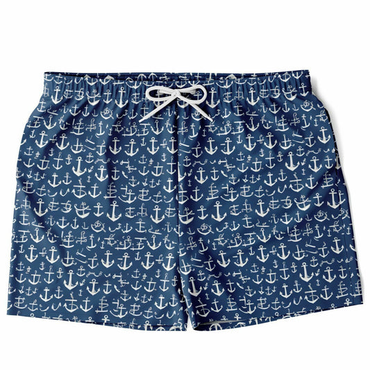 ANCHOR Plus-size Swim Trunks