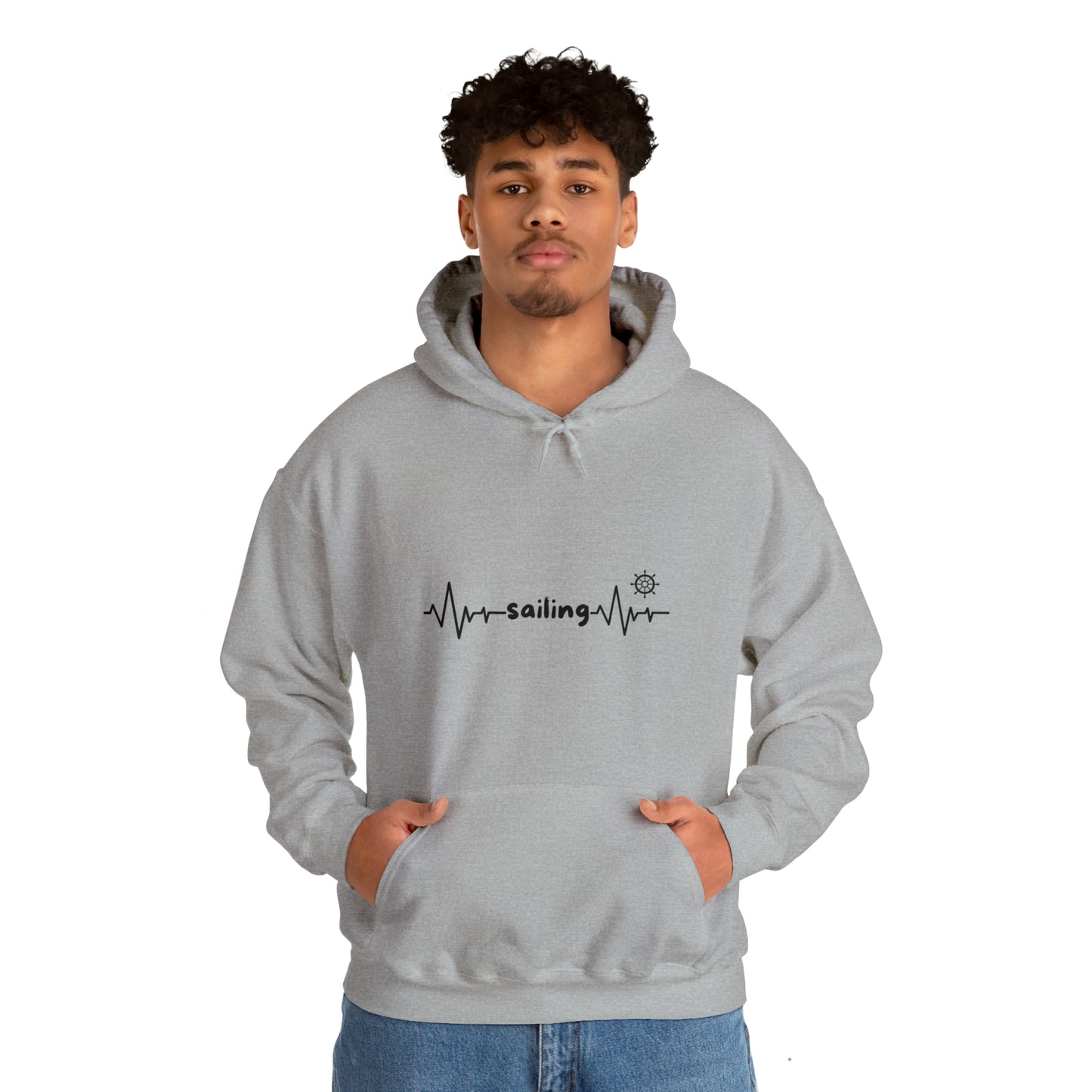 HEARTBEAT Unisex Heavy Blend™ Hooded Sweatshirt