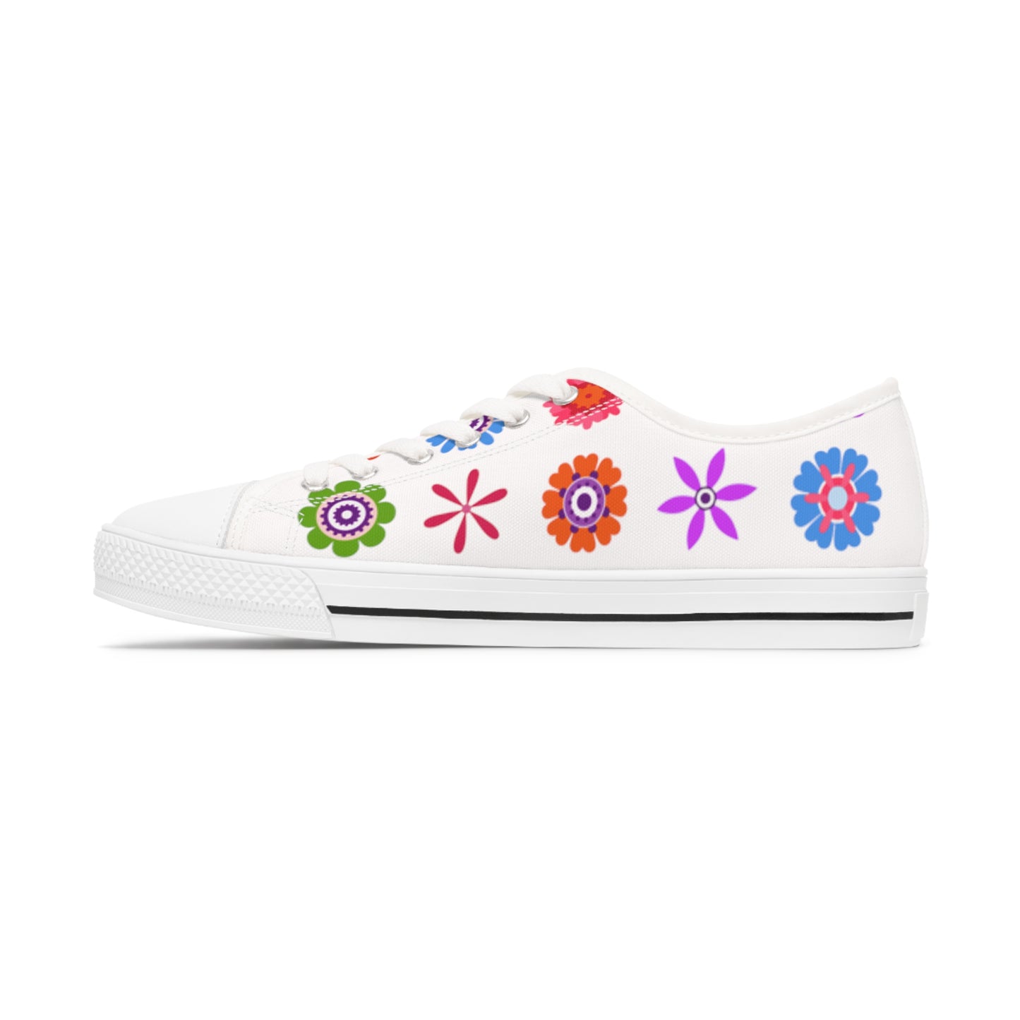 FUNKY FLOWER Women's Low Top Sneakers