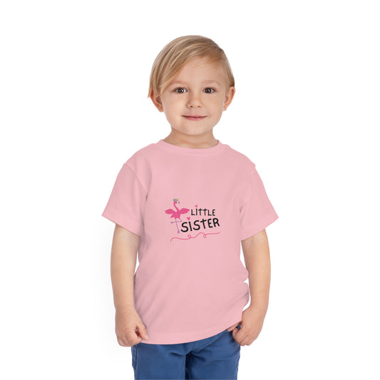 LITTLE SISTER Toddler Short Sleeve Tee