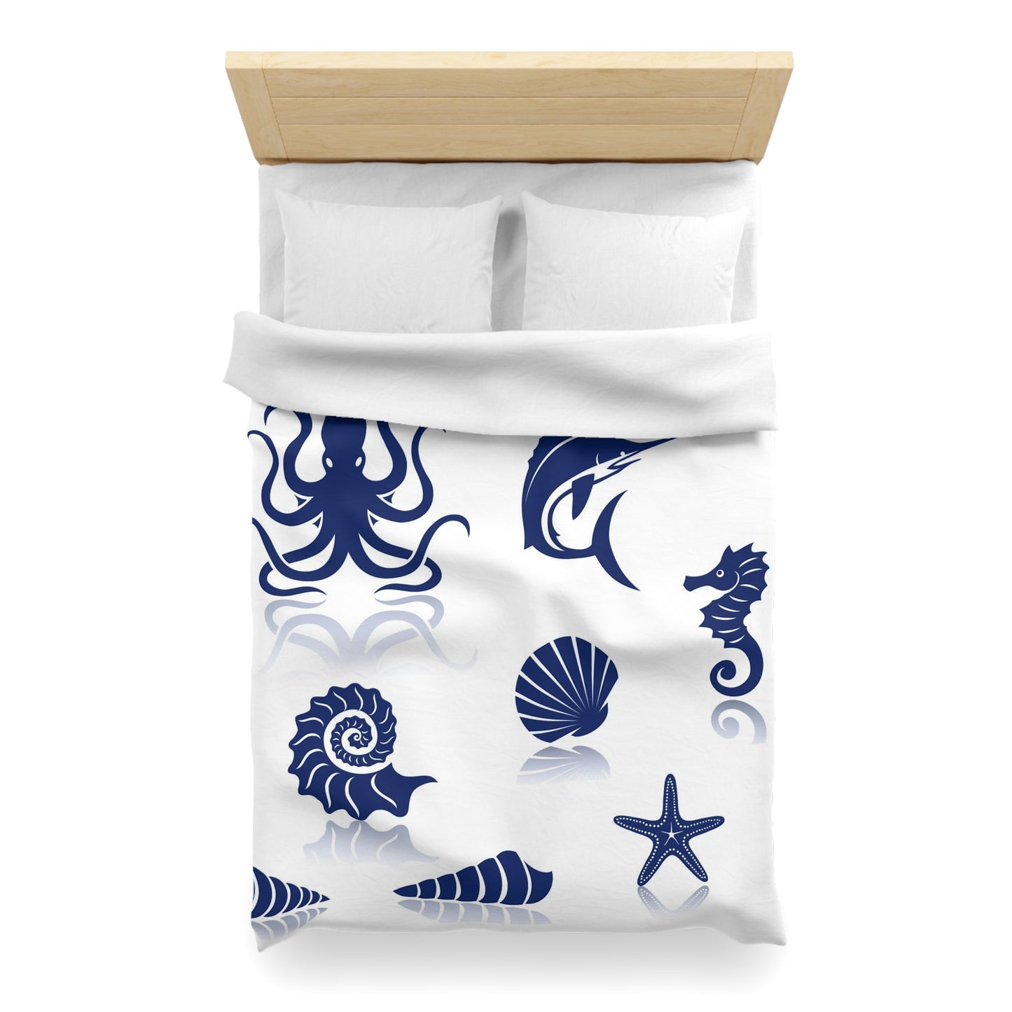 Nautical Microfiber Duvet Cover