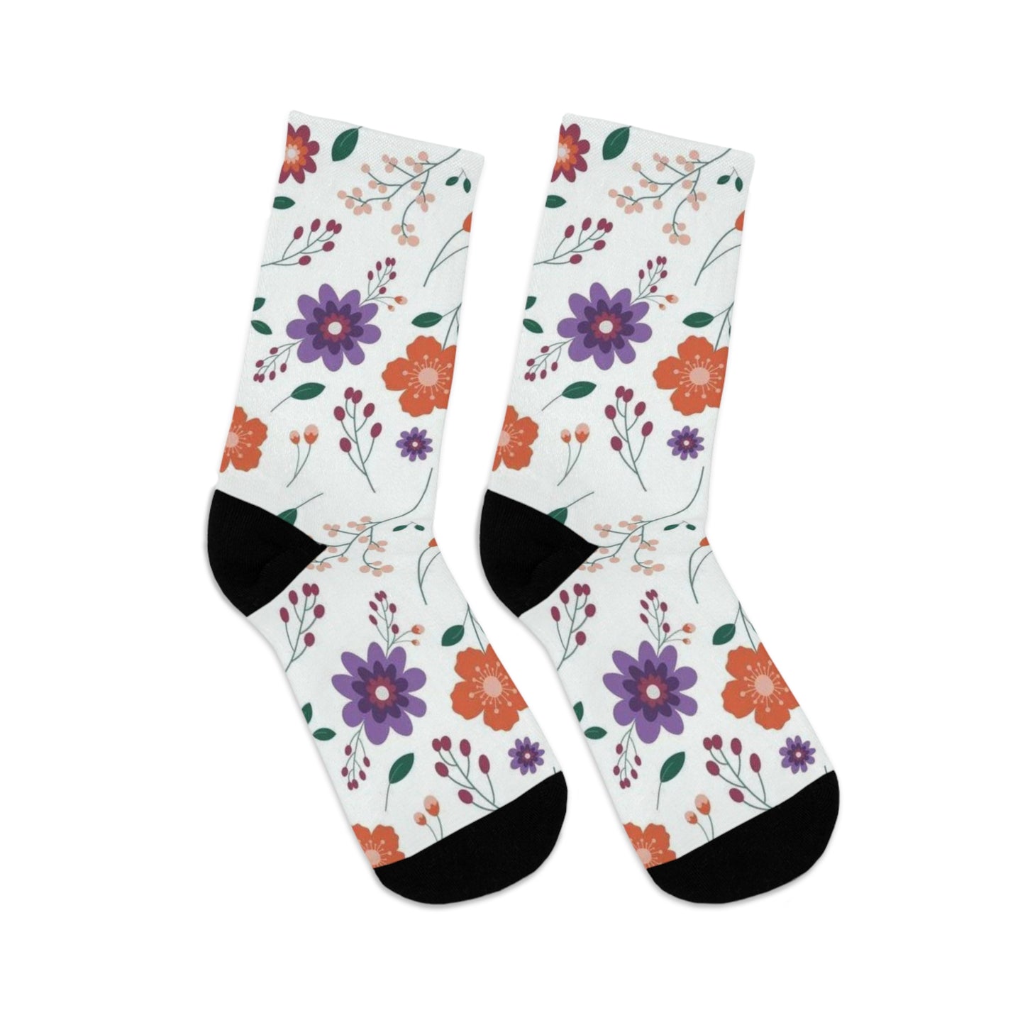 FLOWERS Recycled Poly Socks