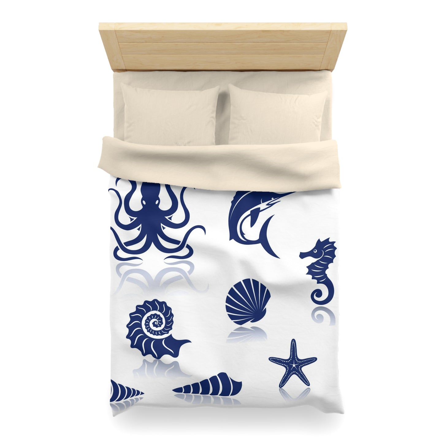 Nautical Microfiber Duvet Cover