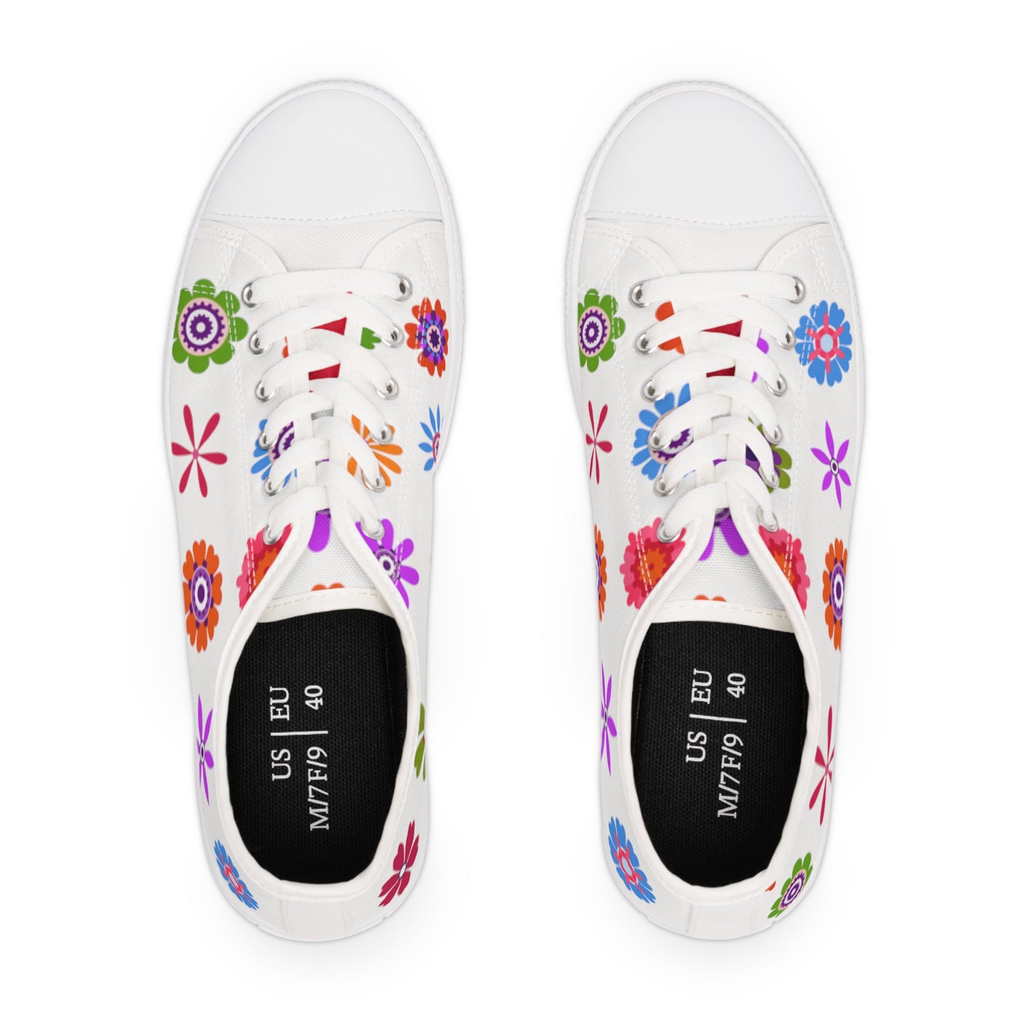 FUNKY FLOWER Women's Low Top Sneakers