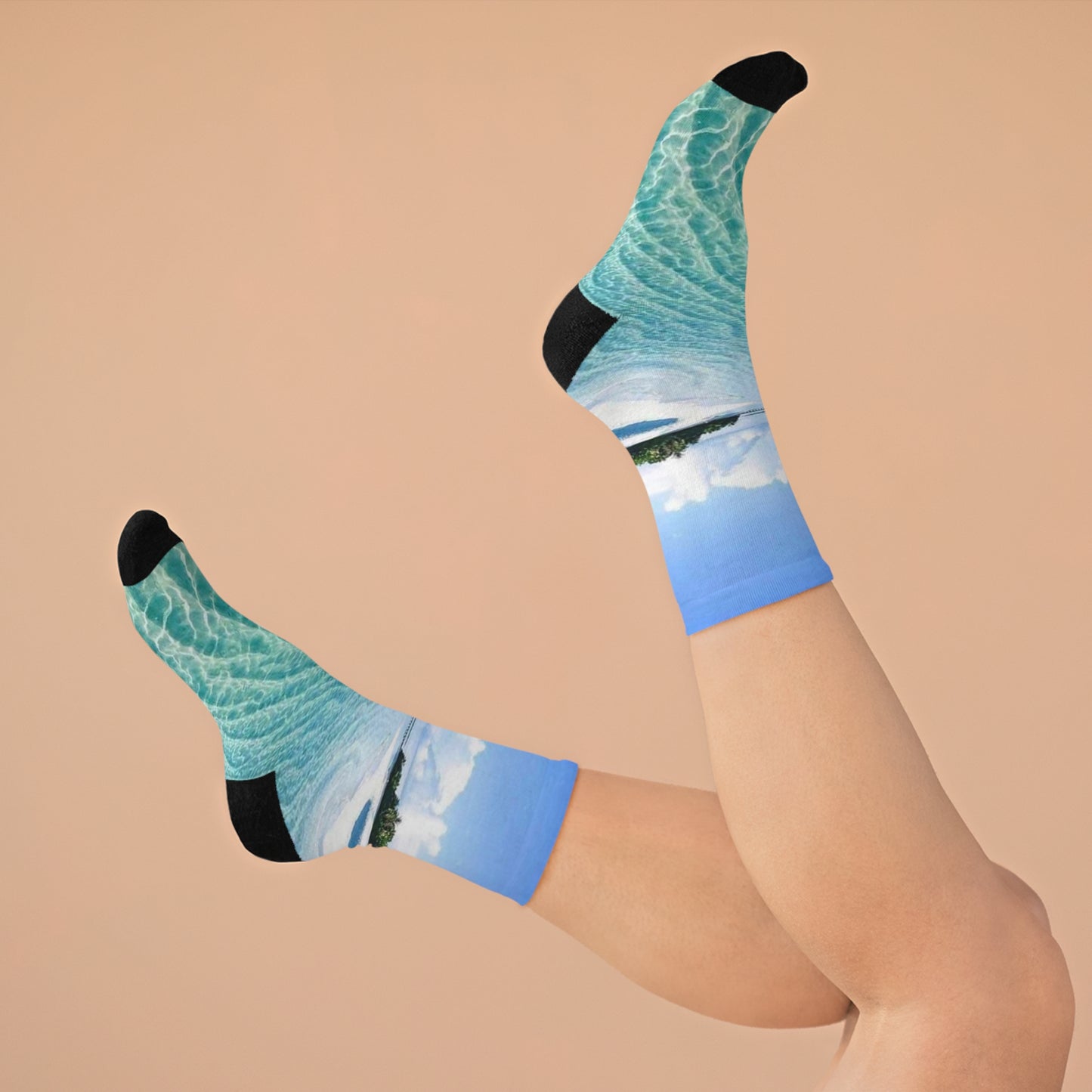 WATER Recycled Poly Socks